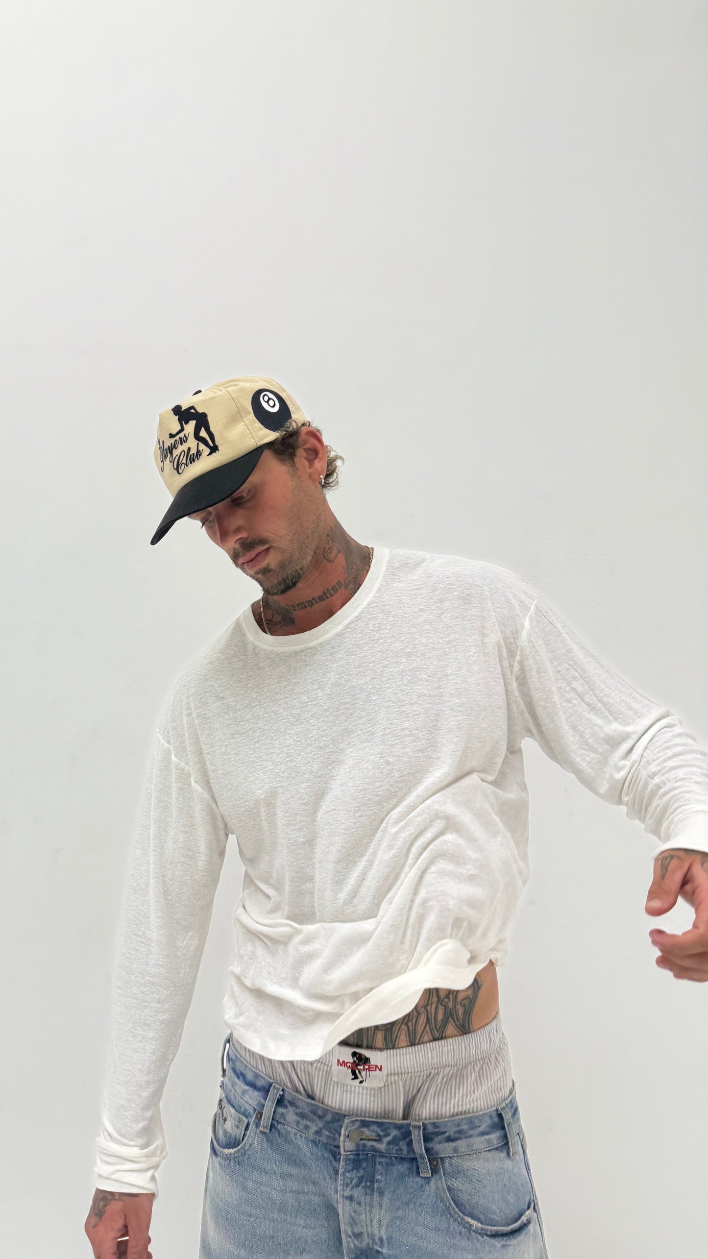 Premium White Linen Long Sleeve