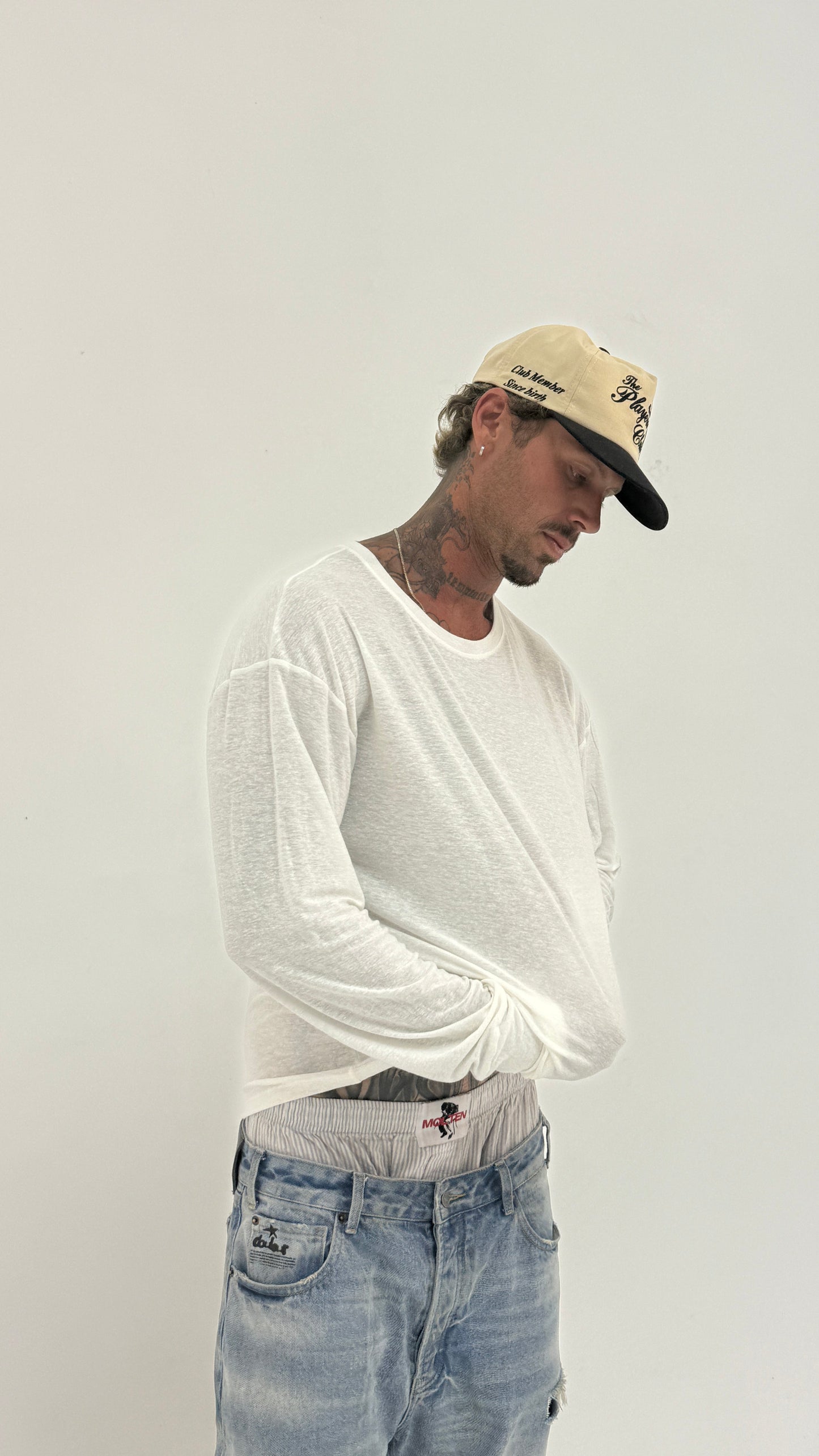 Premium White Linen Long Sleeve
