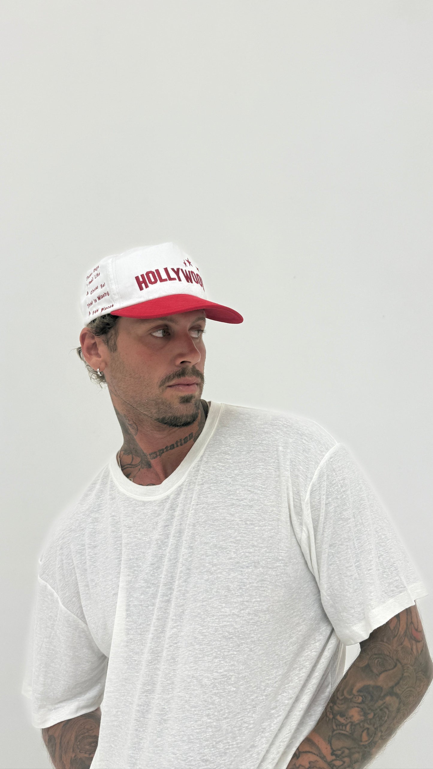 Premium White Linen T-Shirt