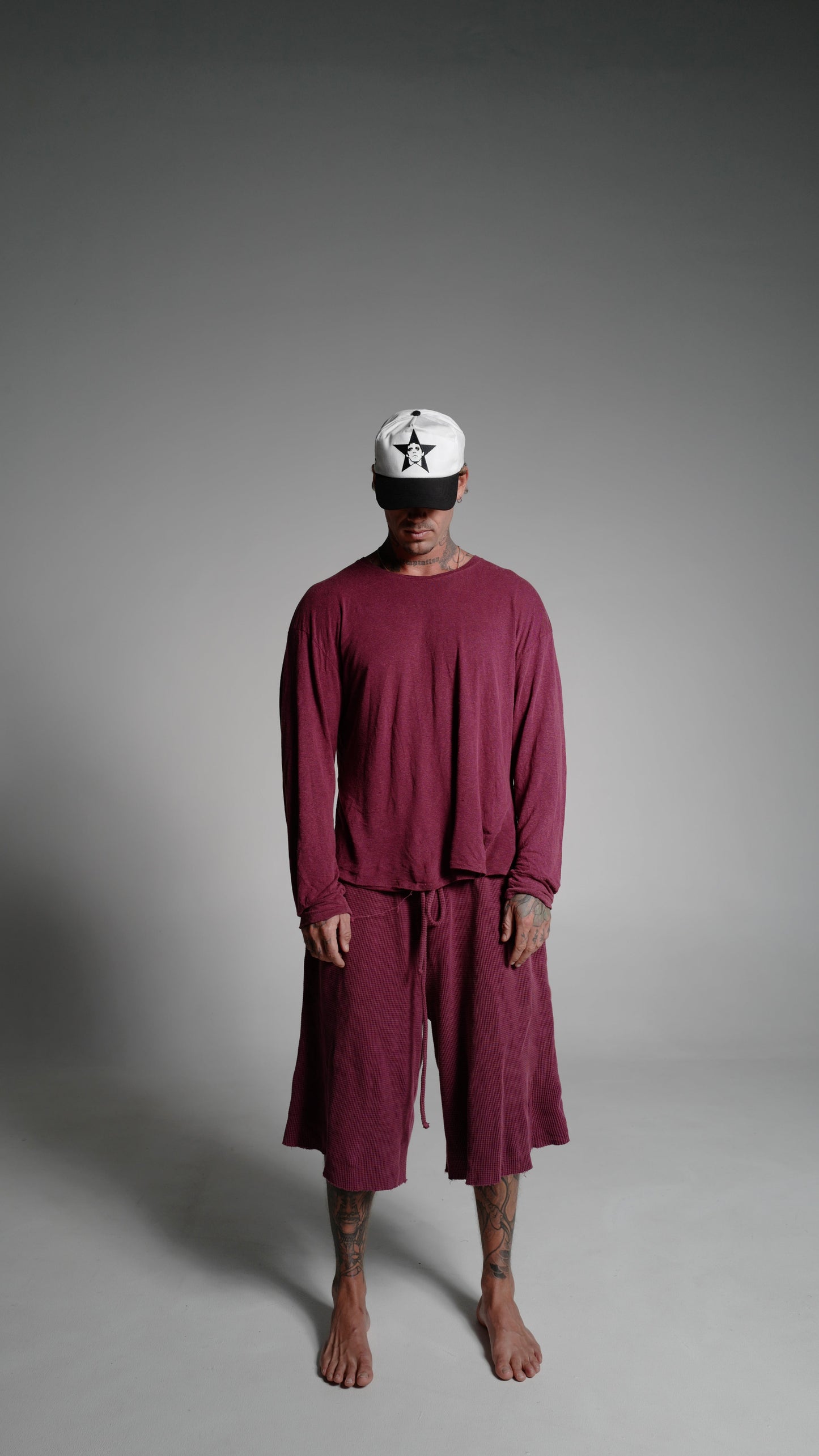 WINE - WAFFLE SHORTS