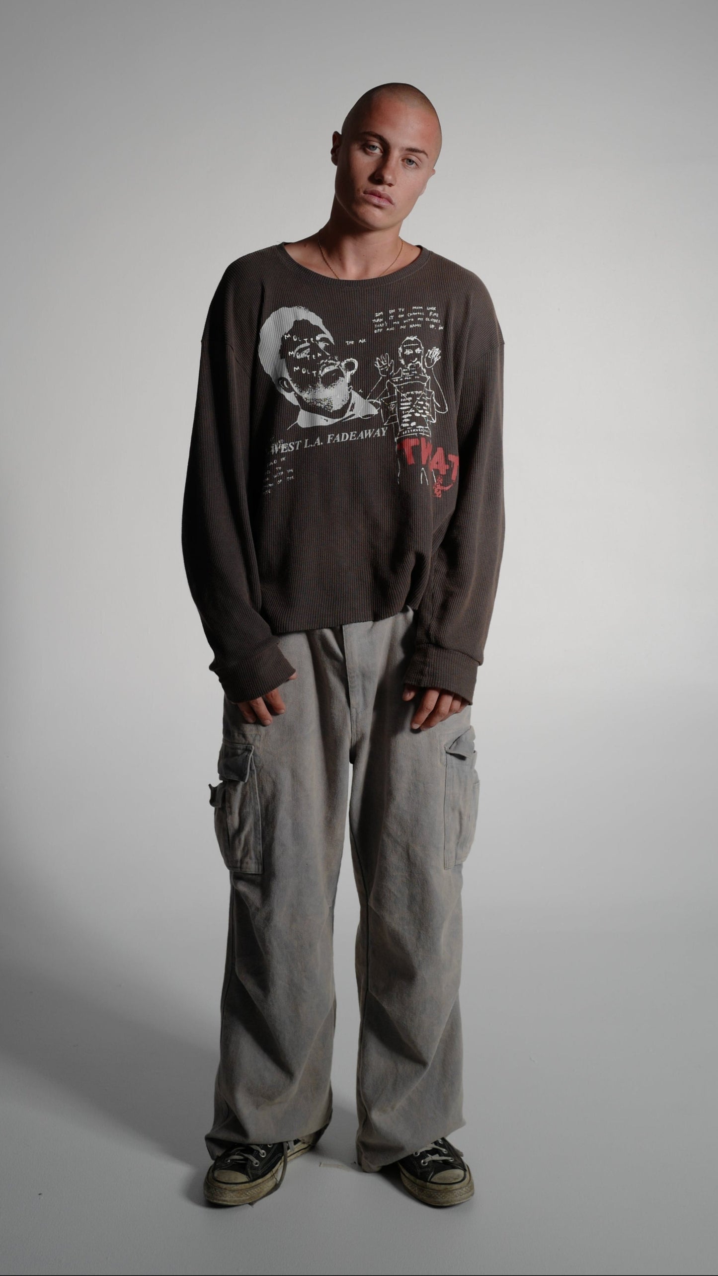 “WEST LA FADE AWAY” THERMAL LONG SLEEVE