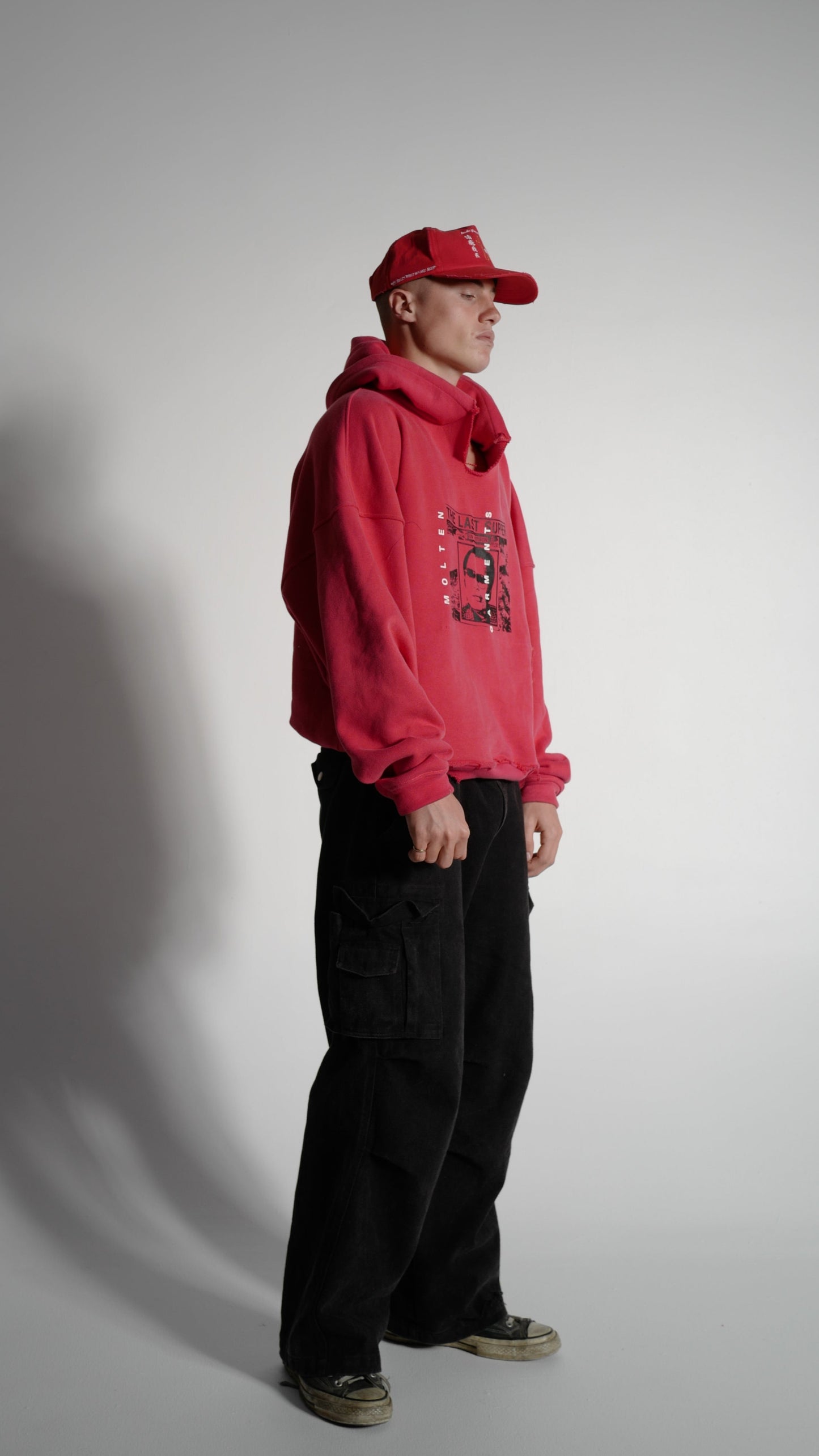 LAST SUPPER HEAVYWEIGHT HOODIE – RED