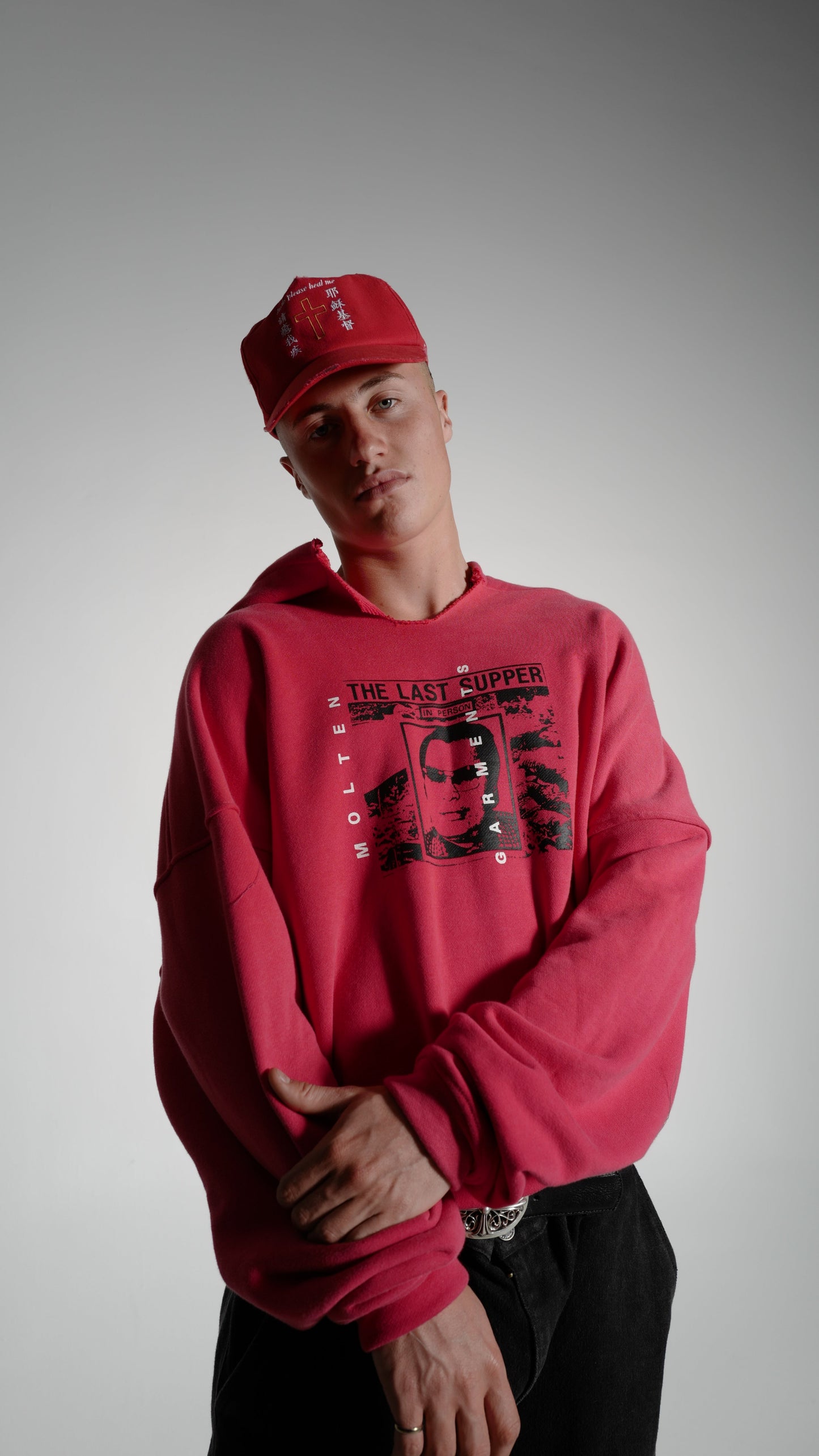 LAST SUPPER HEAVYWEIGHT HOODIE – RED