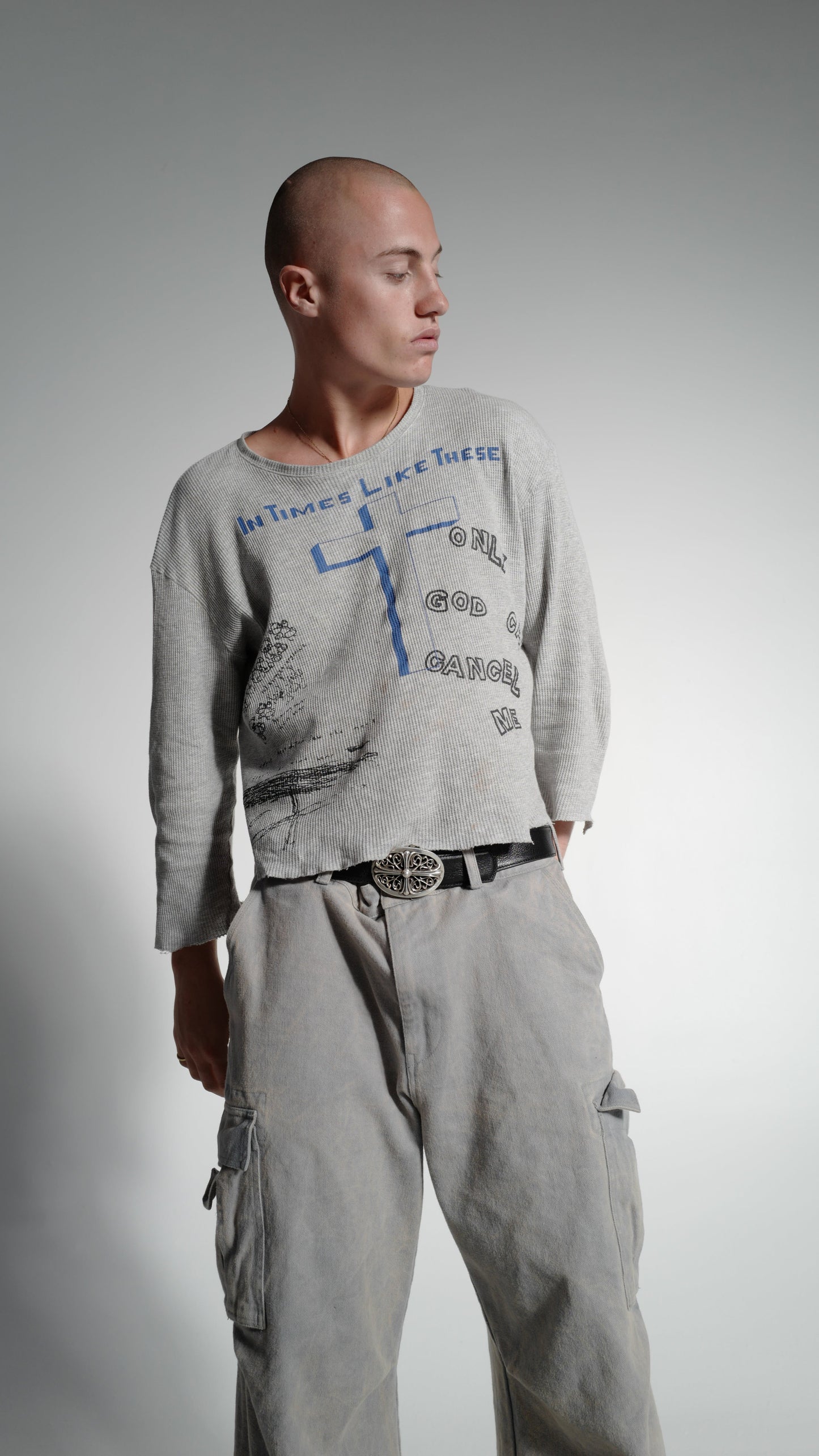 “IN DAYS LIKE THESE” THERMAL LONG SLEEVE – GREY