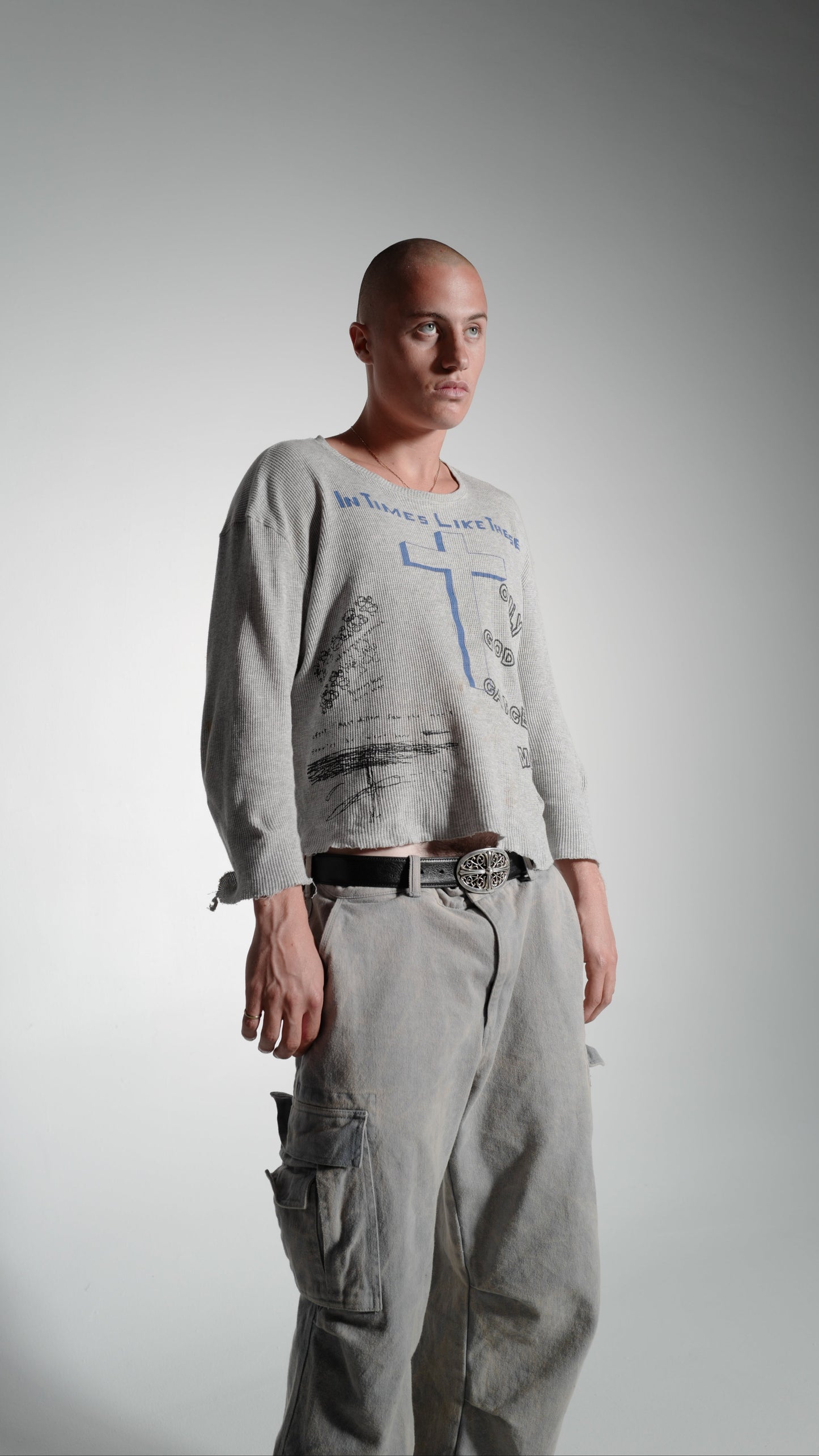 “IN DAYS LIKE THESE” THERMAL LONG SLEEVE – GREY
