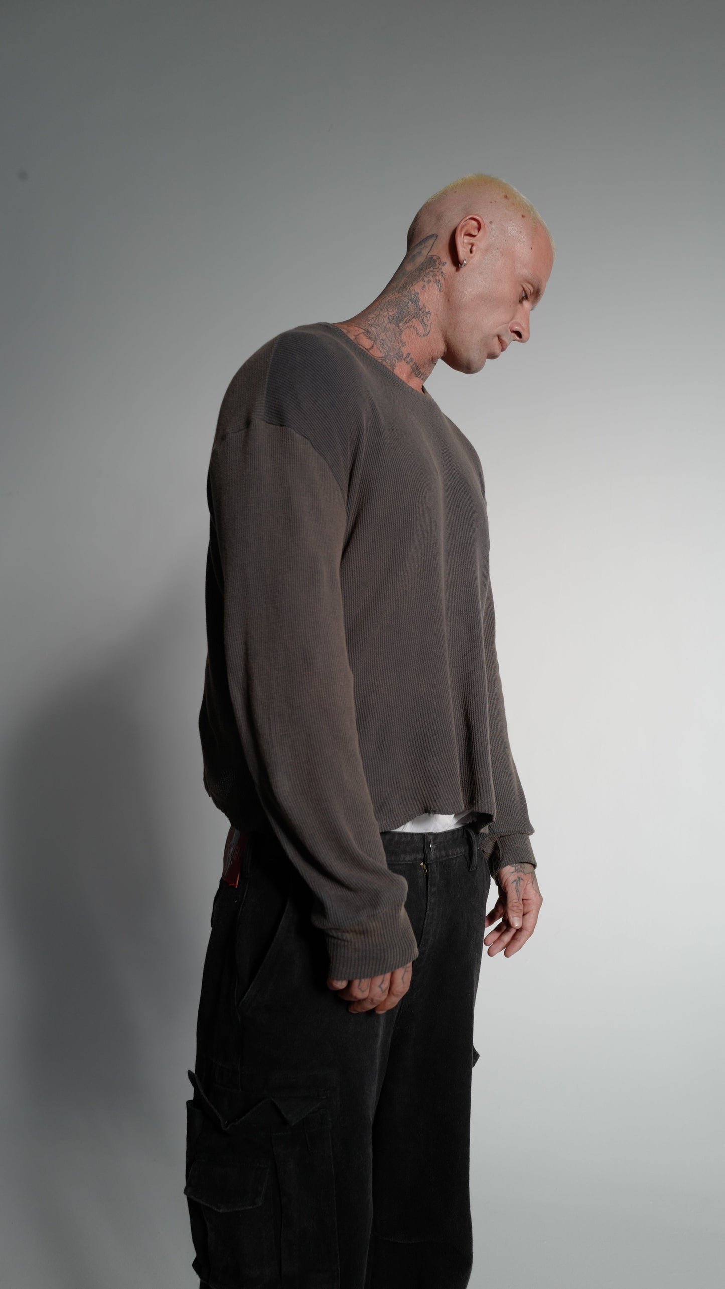 FADED BLACK THERMAL LONG SLEEVE