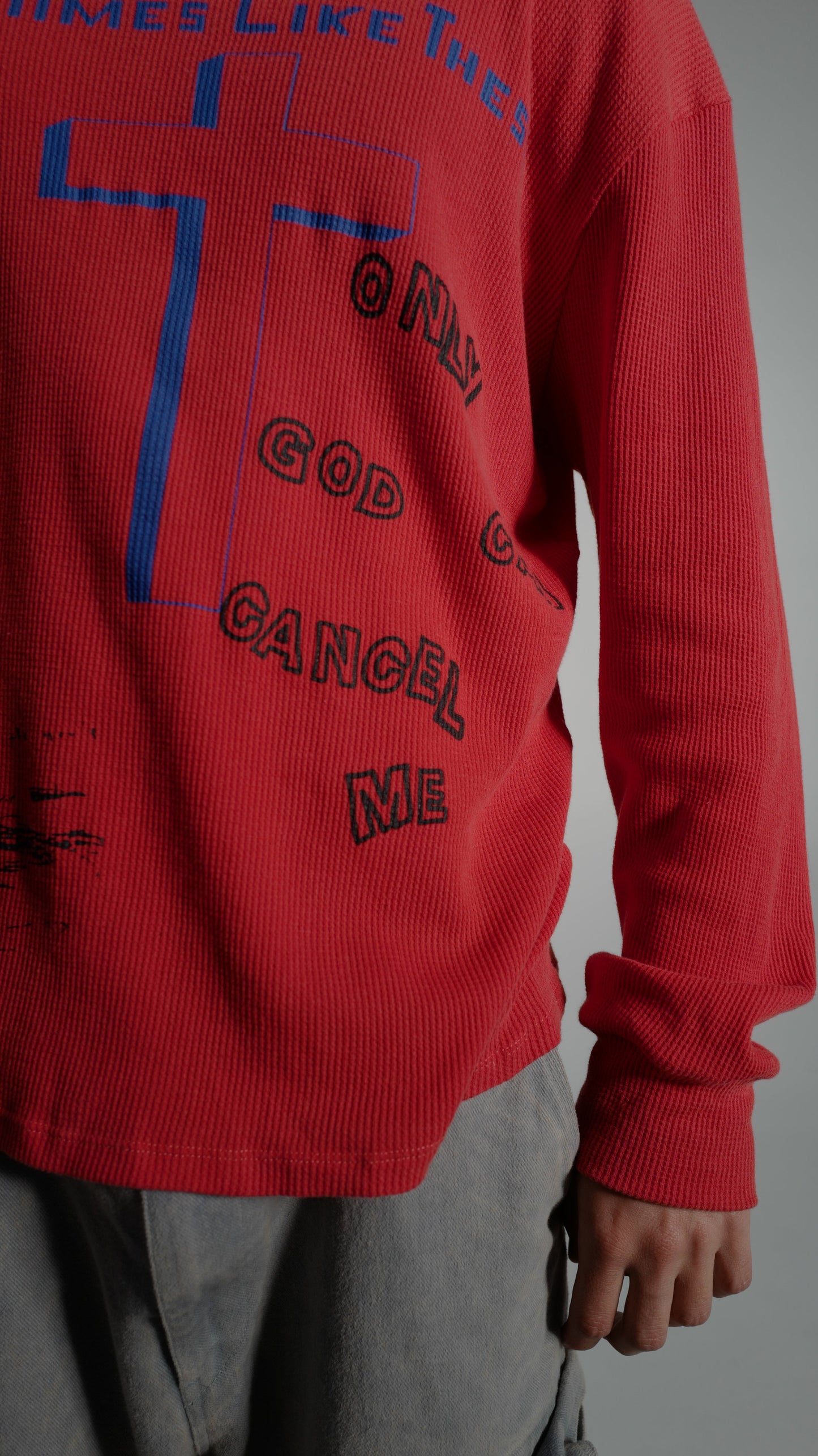 IN TIMES LIKE THESE THERMAL LONG SLEEVE – RED