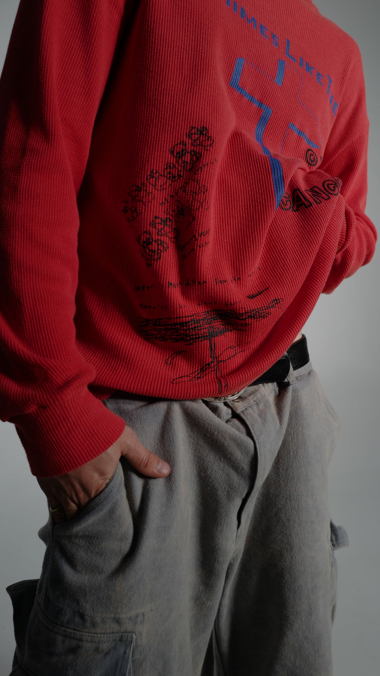 IN TIMES LIKE THESE THERMAL LONG SLEEVE – RED