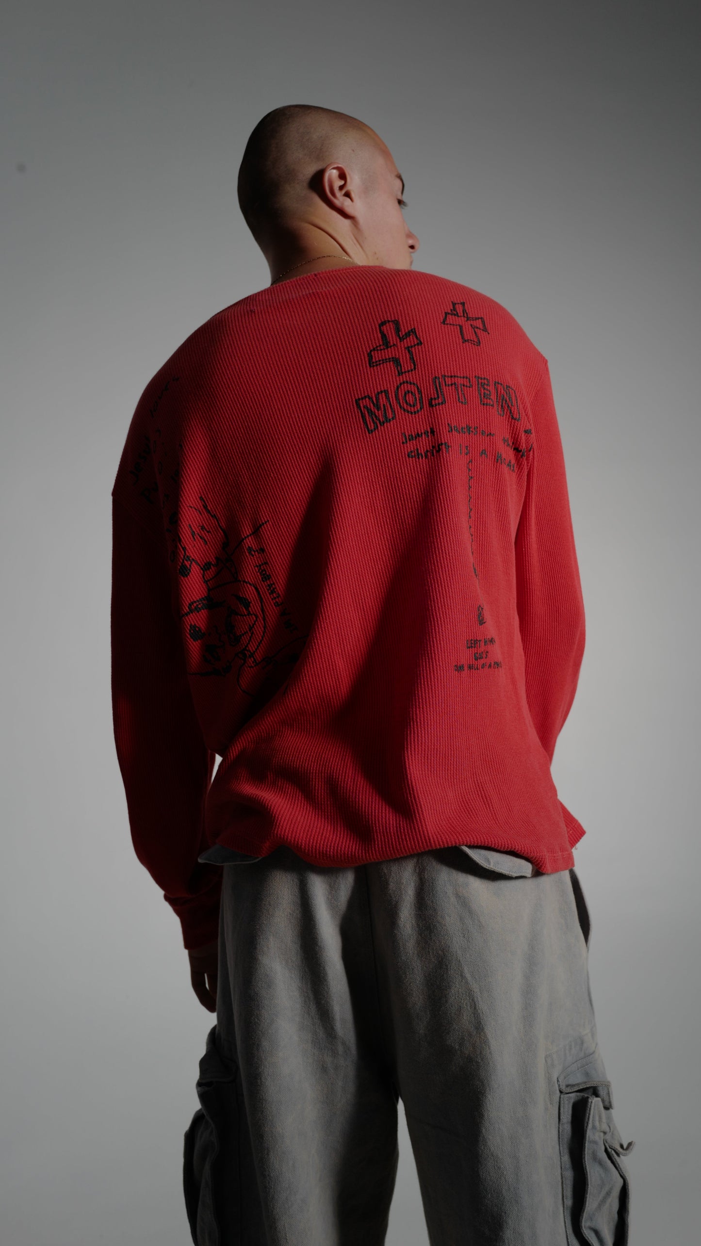 IN TIMES LIKE THESE THERMAL LONG SLEEVE – RED