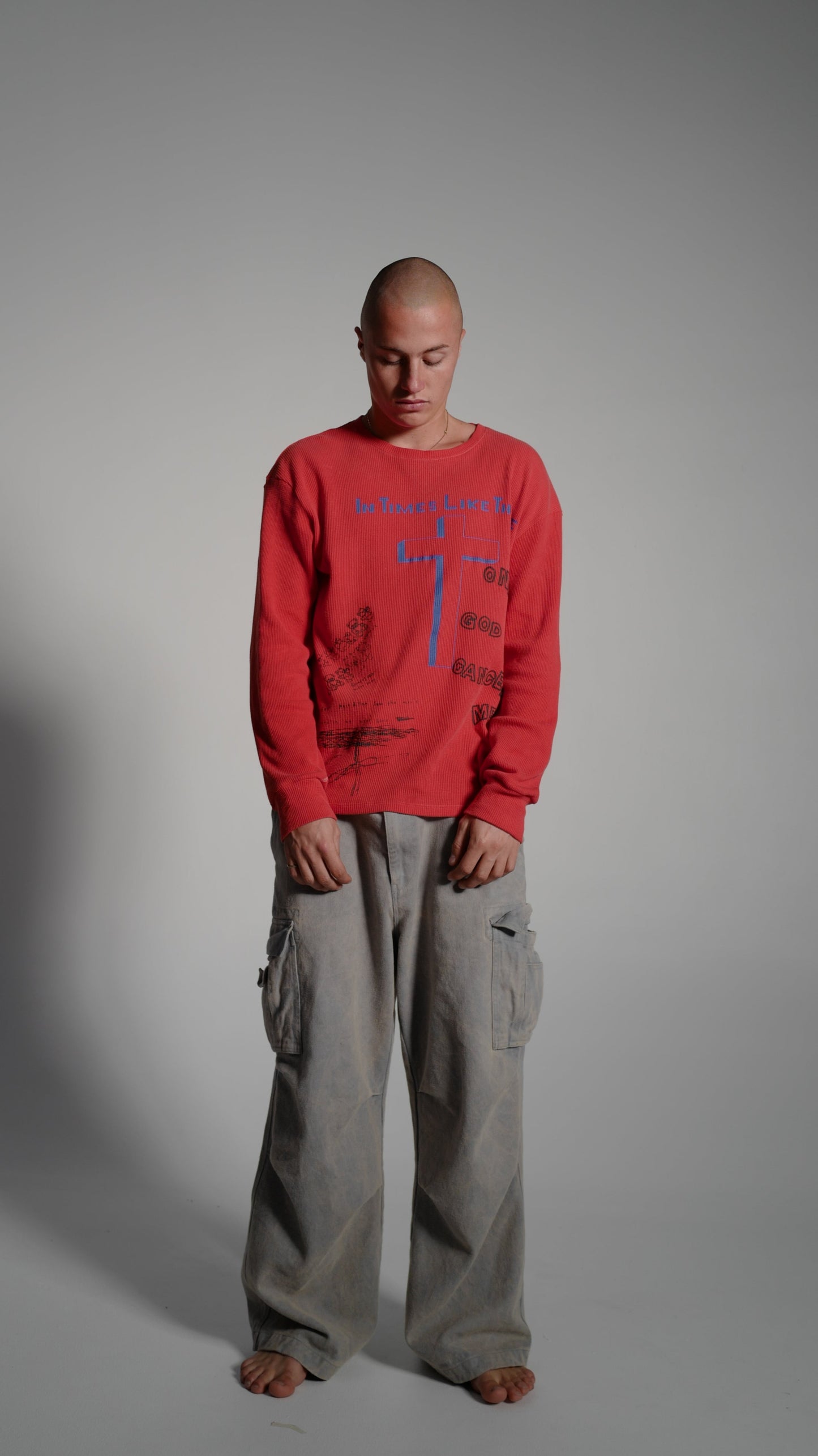 IN TIMES LIKE THESE THERMAL LONG SLEEVE – RED