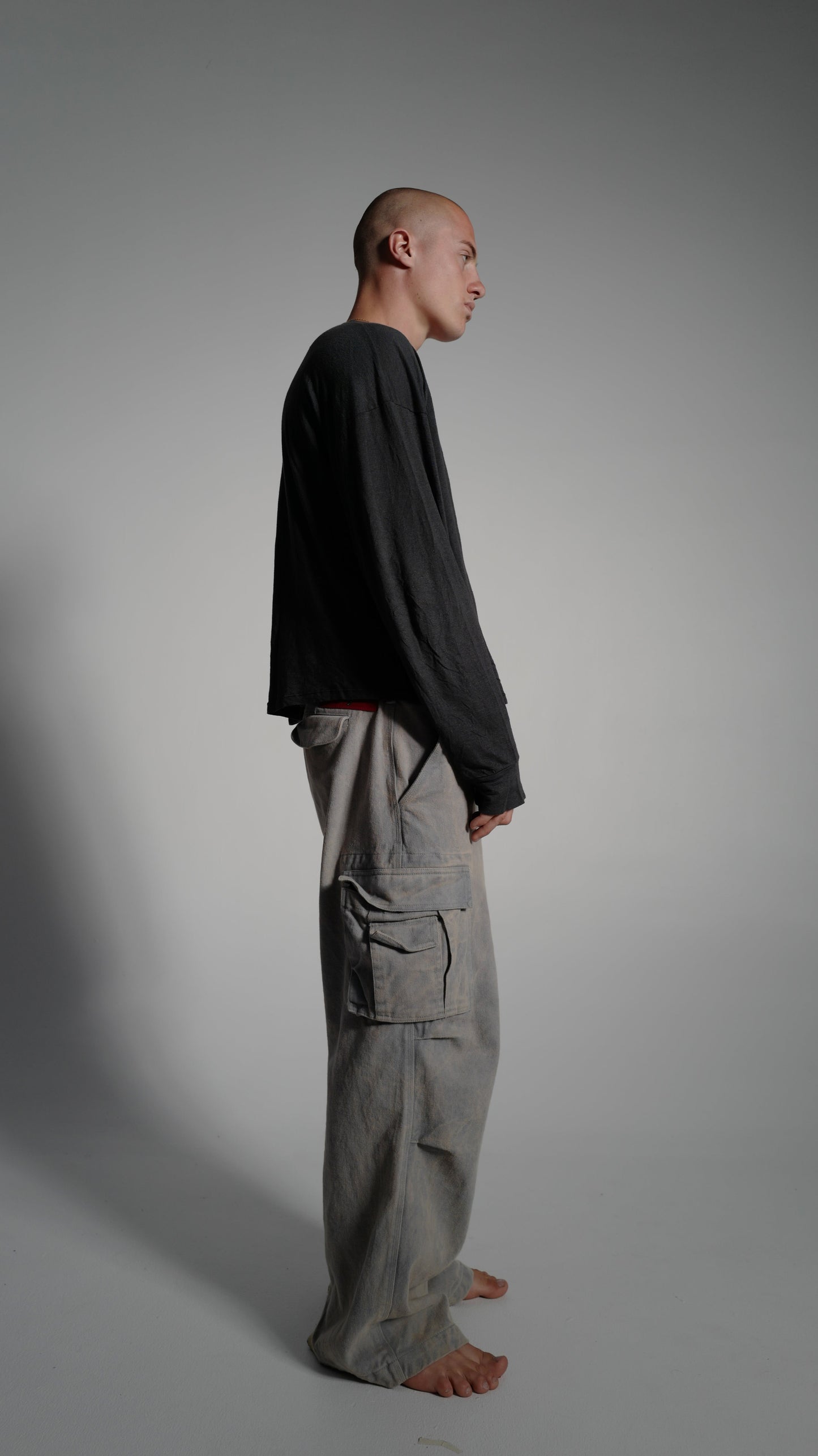 PREMIUM BLACK LINEN LONGSLEEVE
