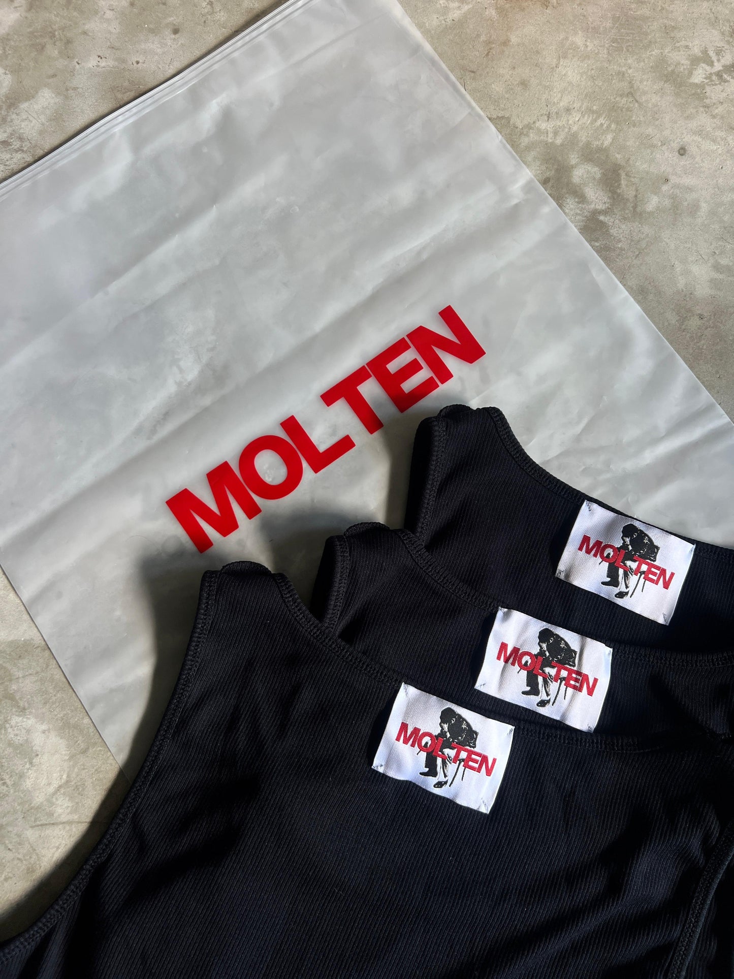 Molten Premium Rib Tank 3 pack