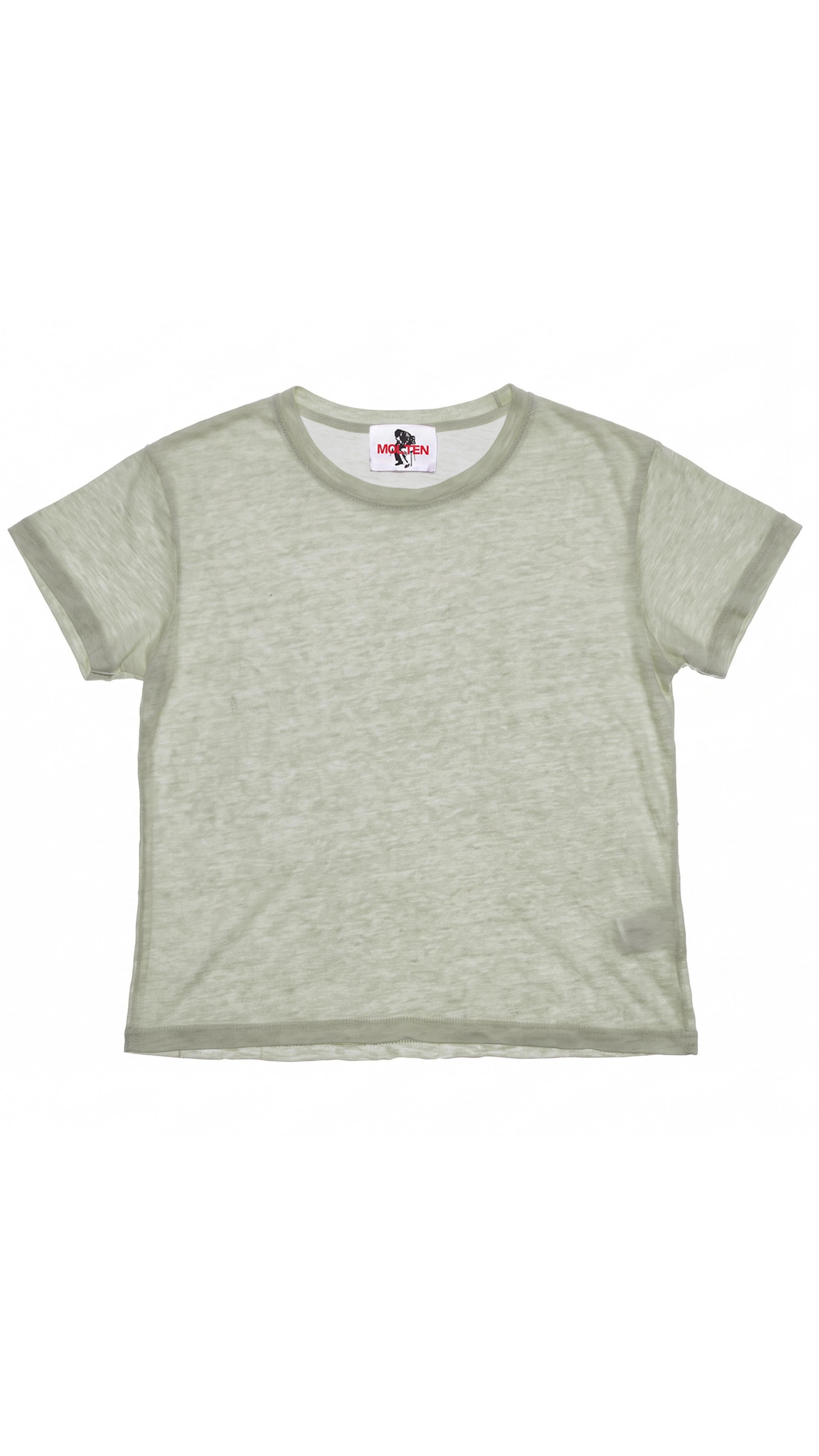 Premium Sage Linen Tee