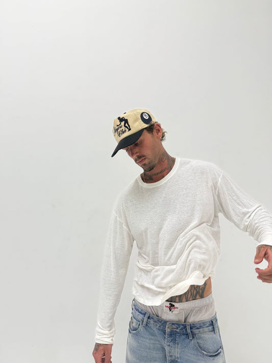 Premium White Linen Long Sleeve
