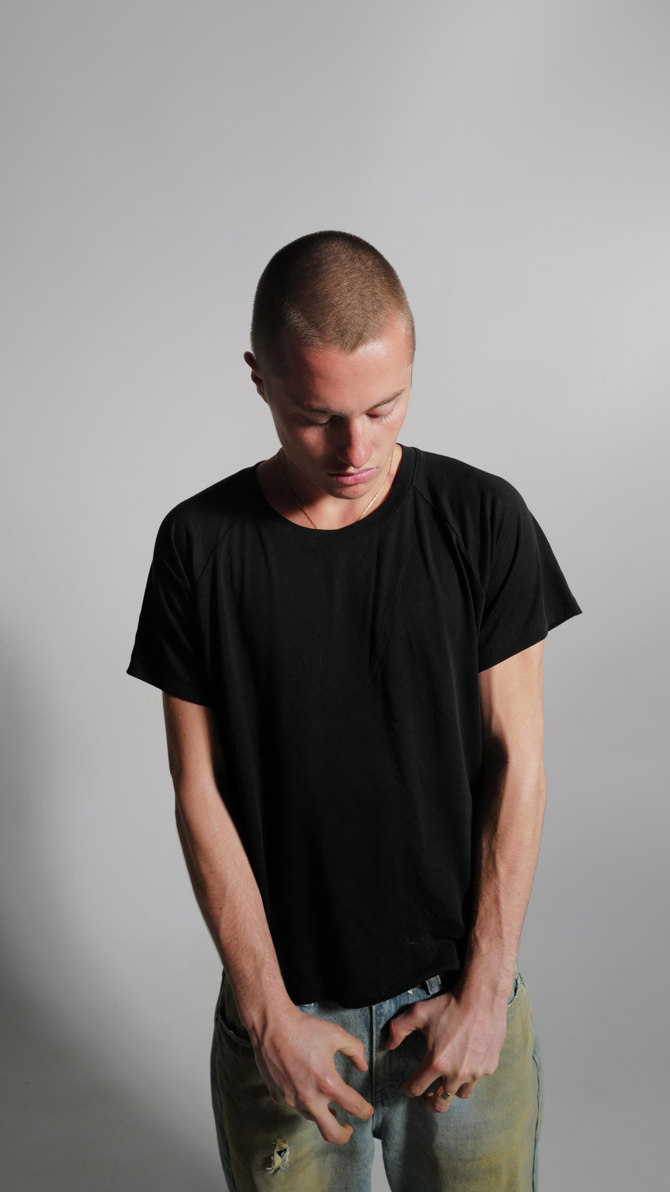 Black Raglan Short Sleeve