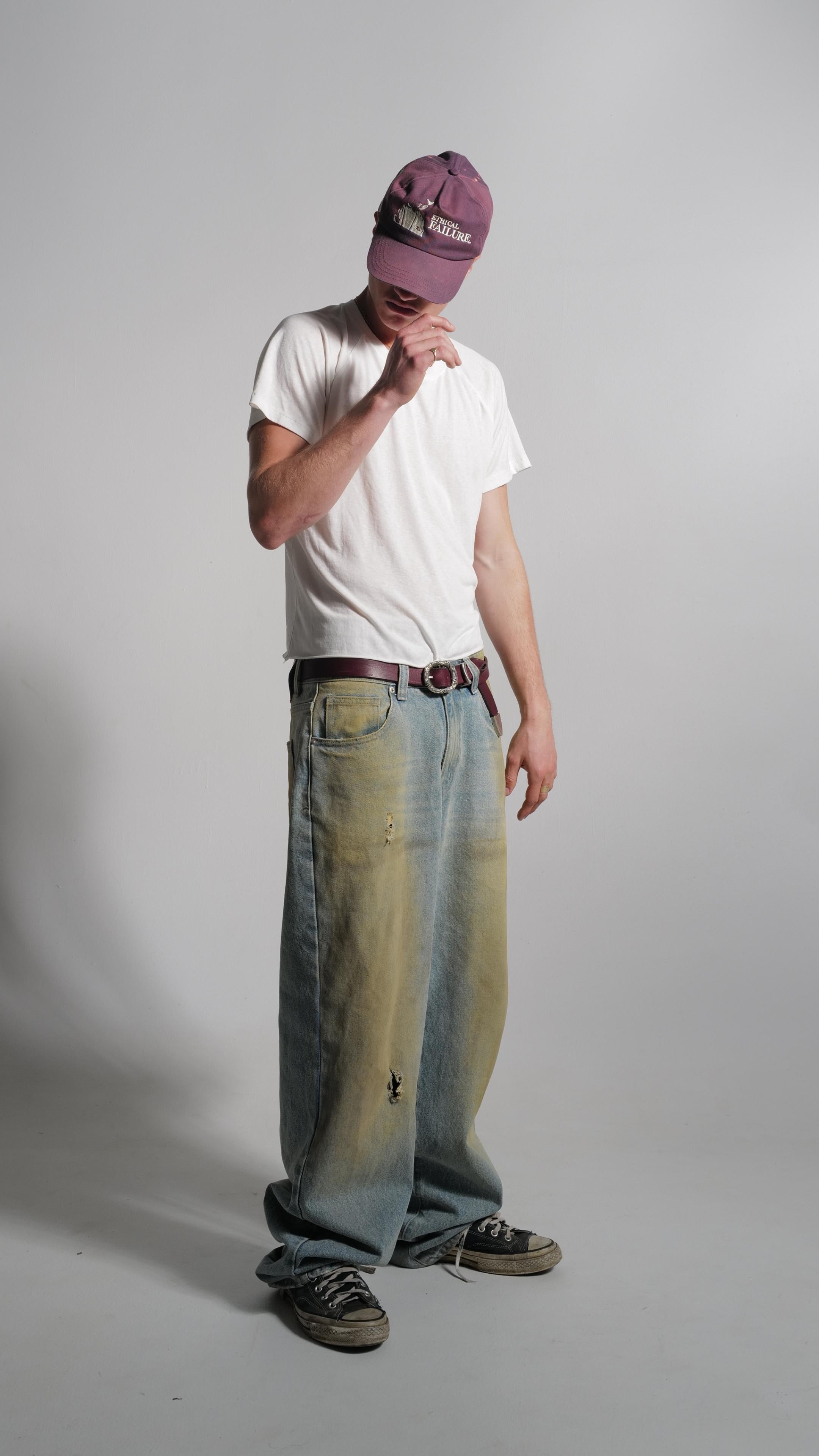 White Raglan Short Sleeve