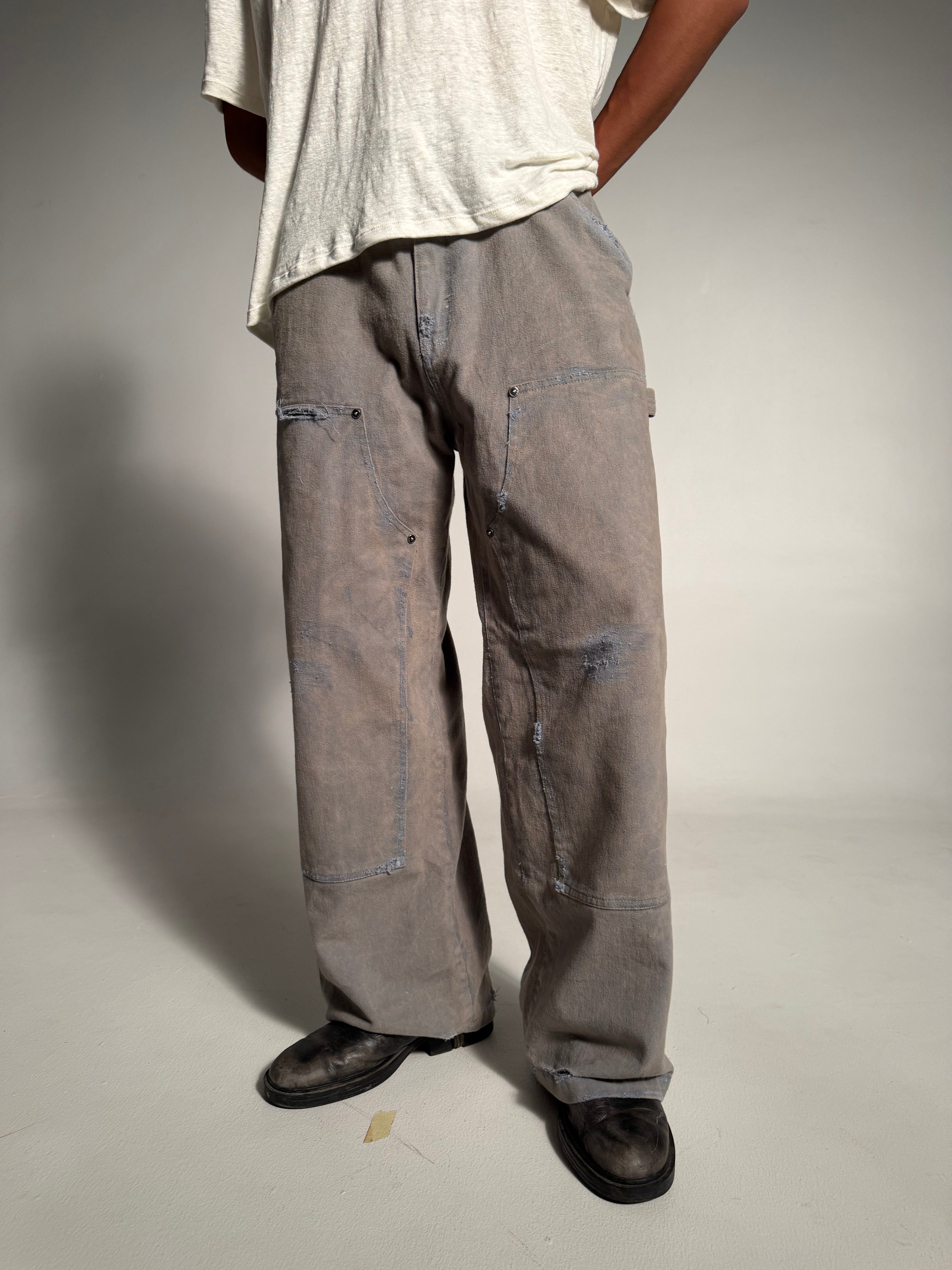 Washed Work Pant