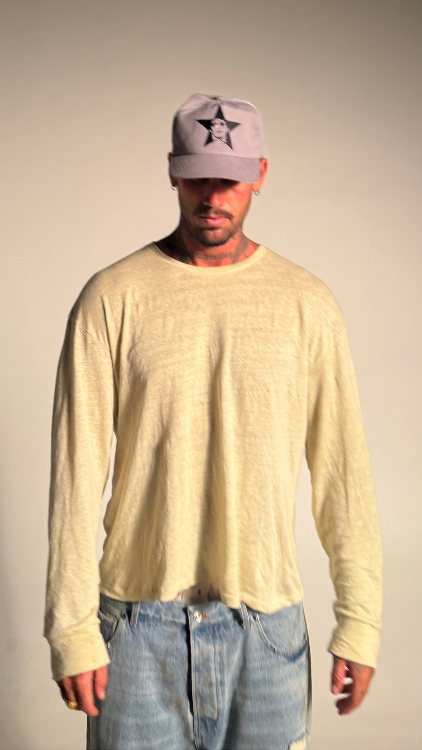 Premium Almond Linen Long Sleeve