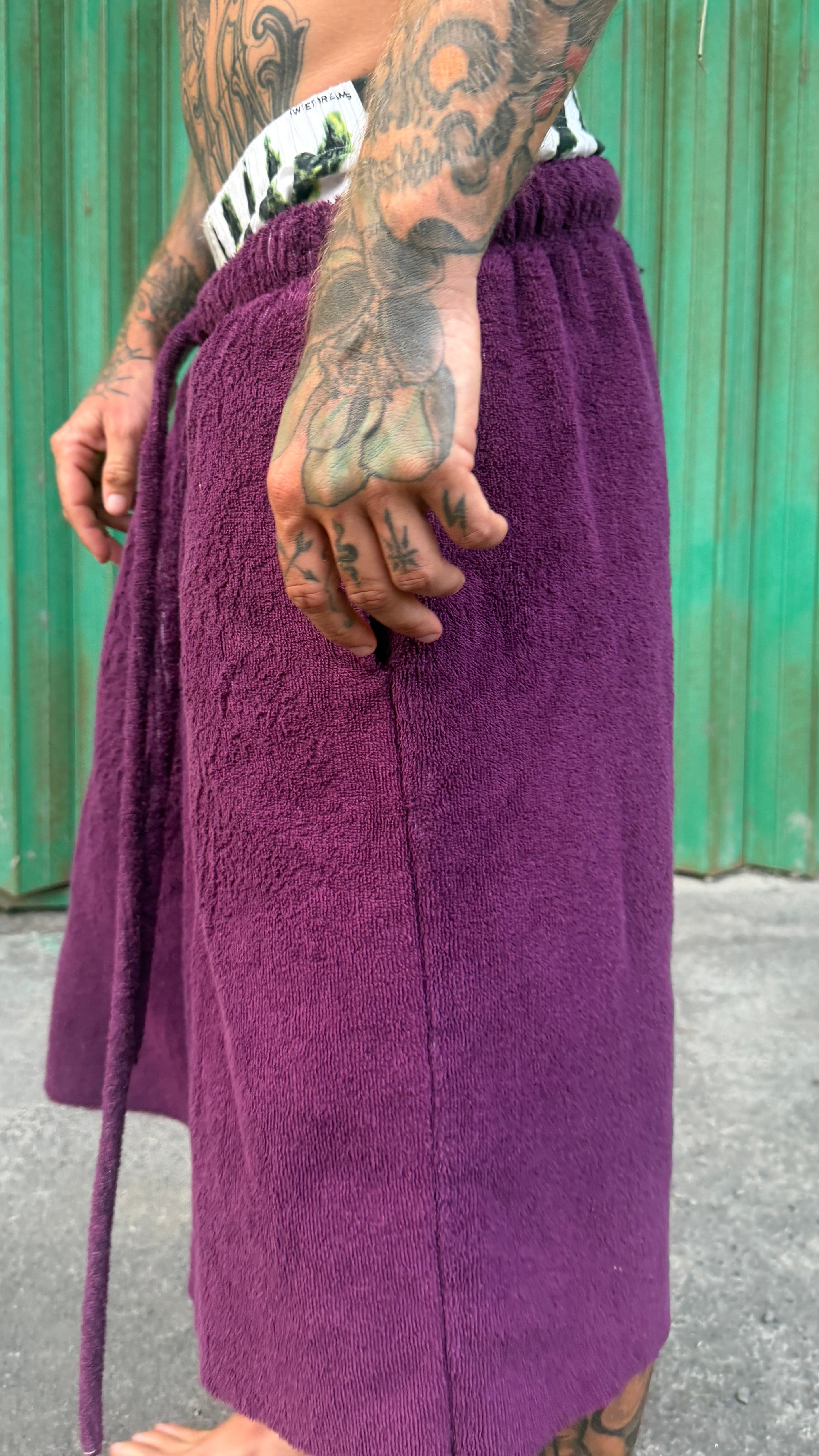 Wine Towel Shorts