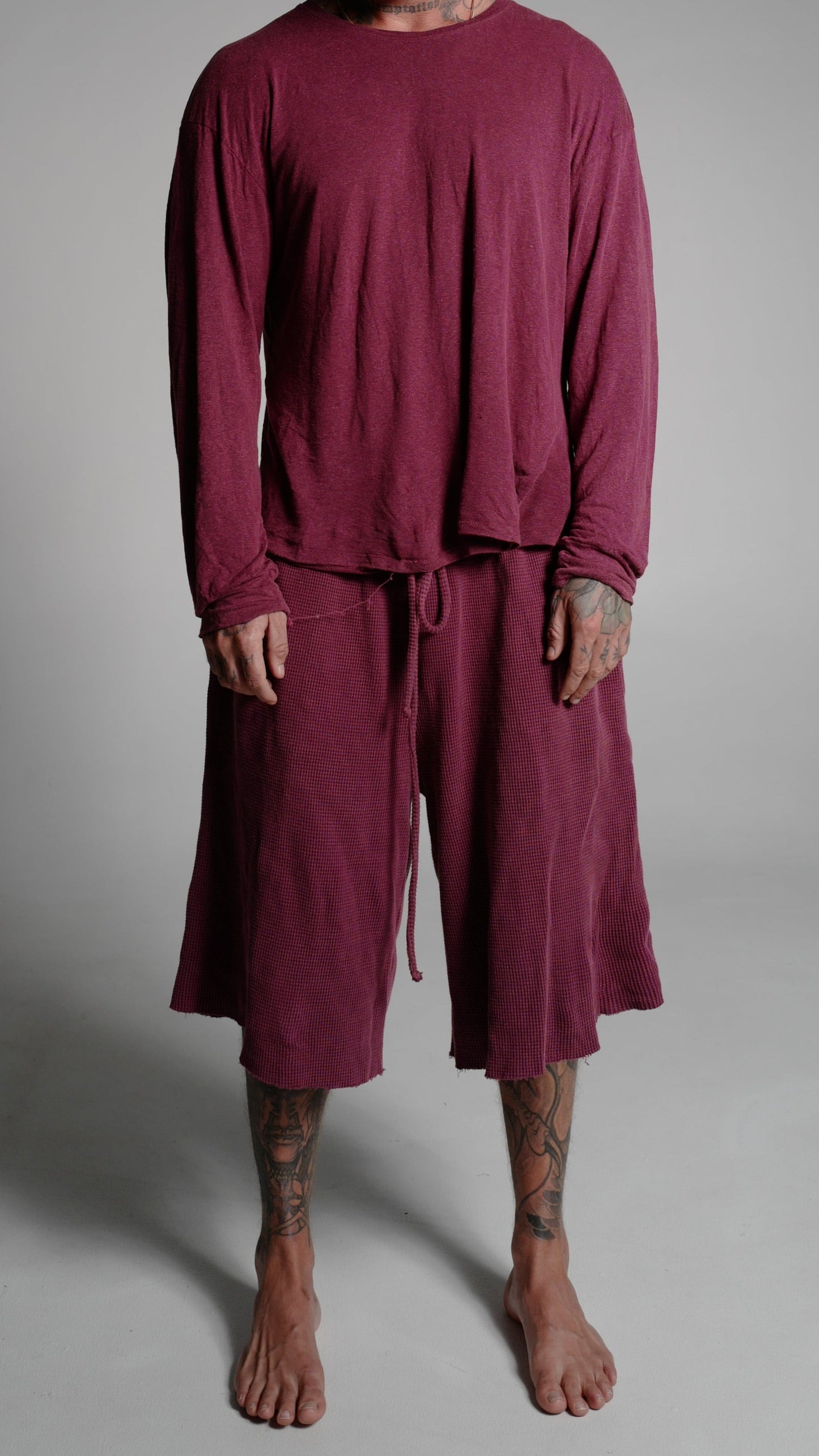 WINE - WAFFLE SHORTS