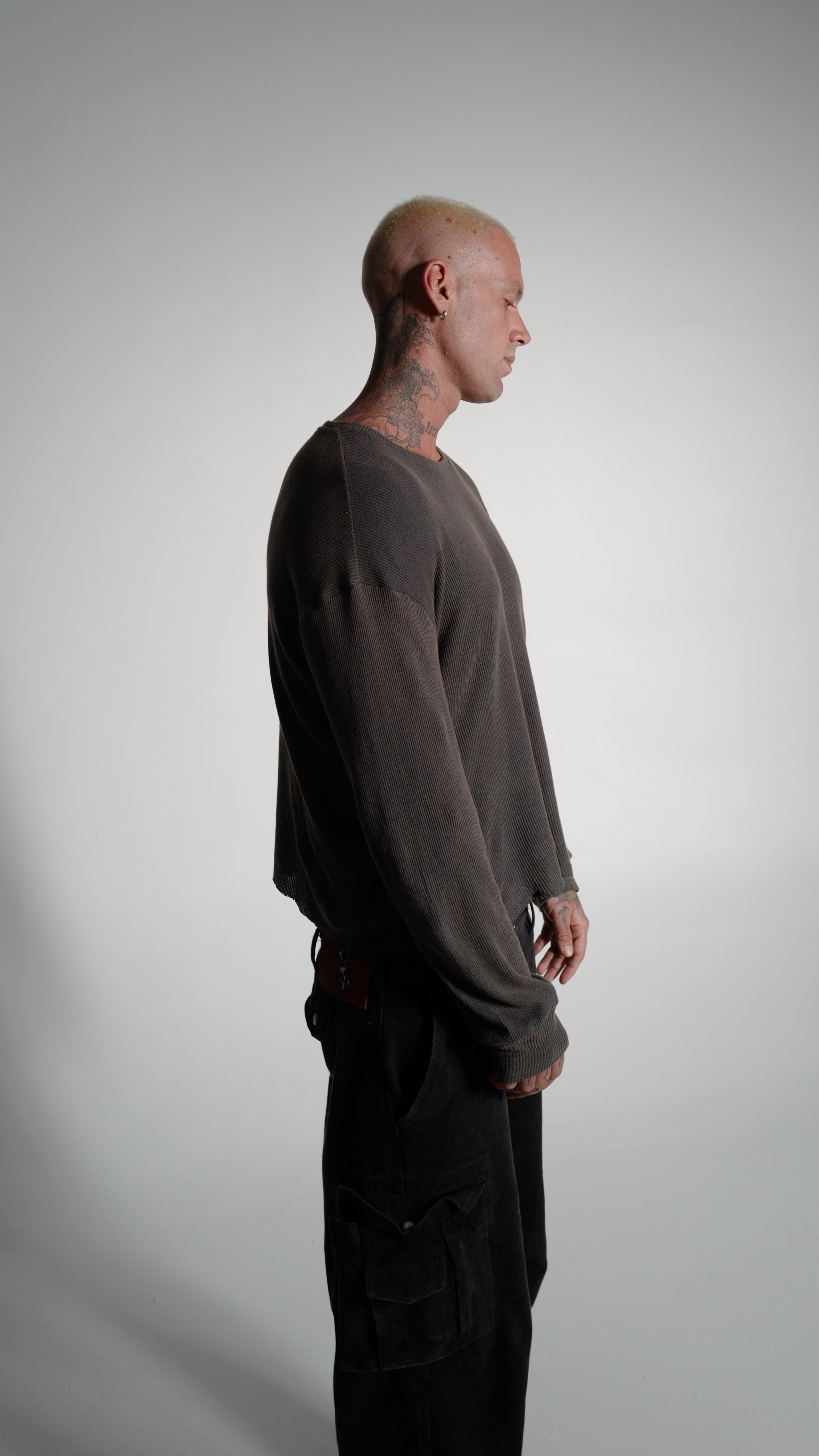 FADED BLACK THERMAL LONG SLEEVE