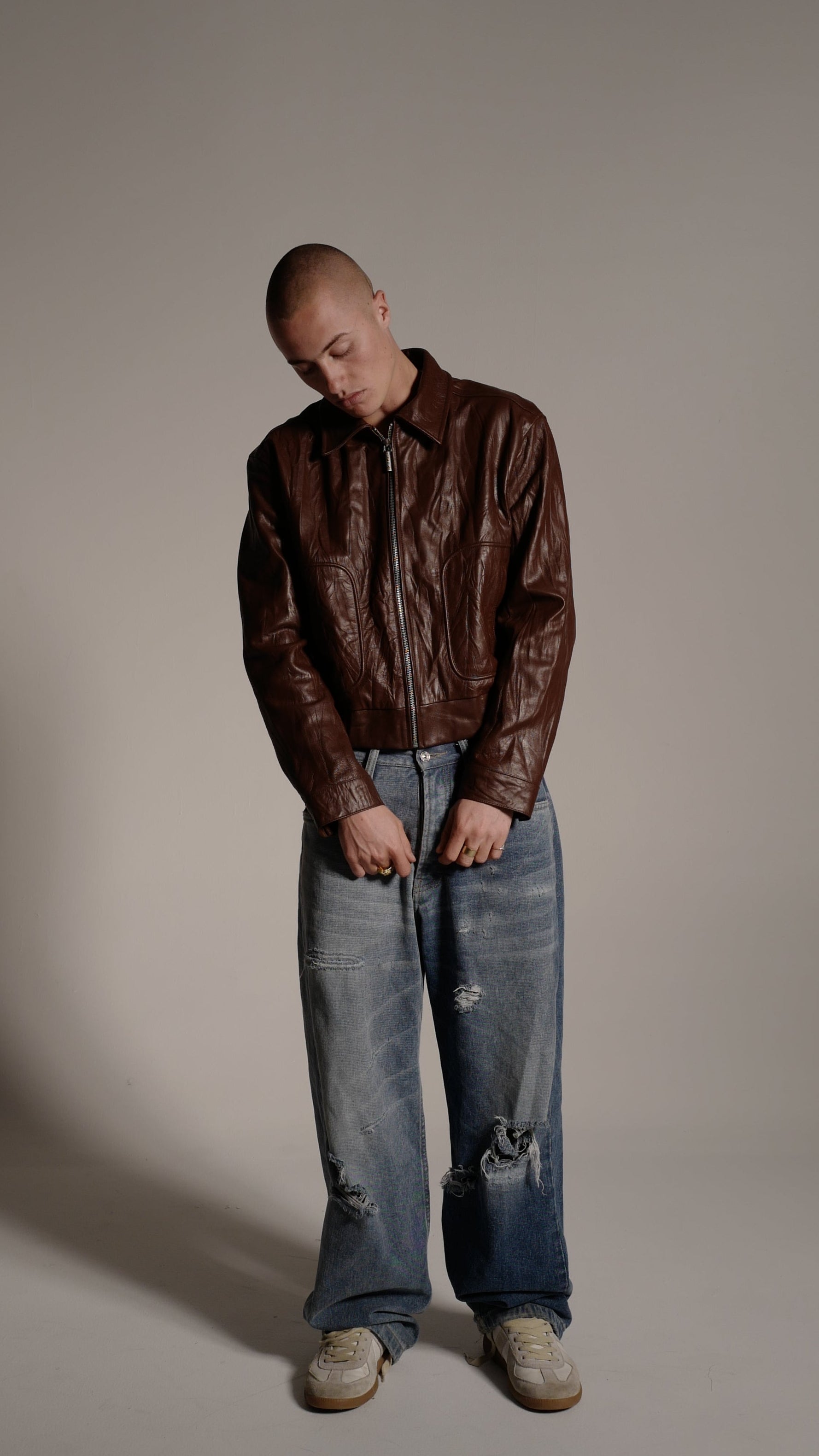 Durden Leather Jacket – Molten