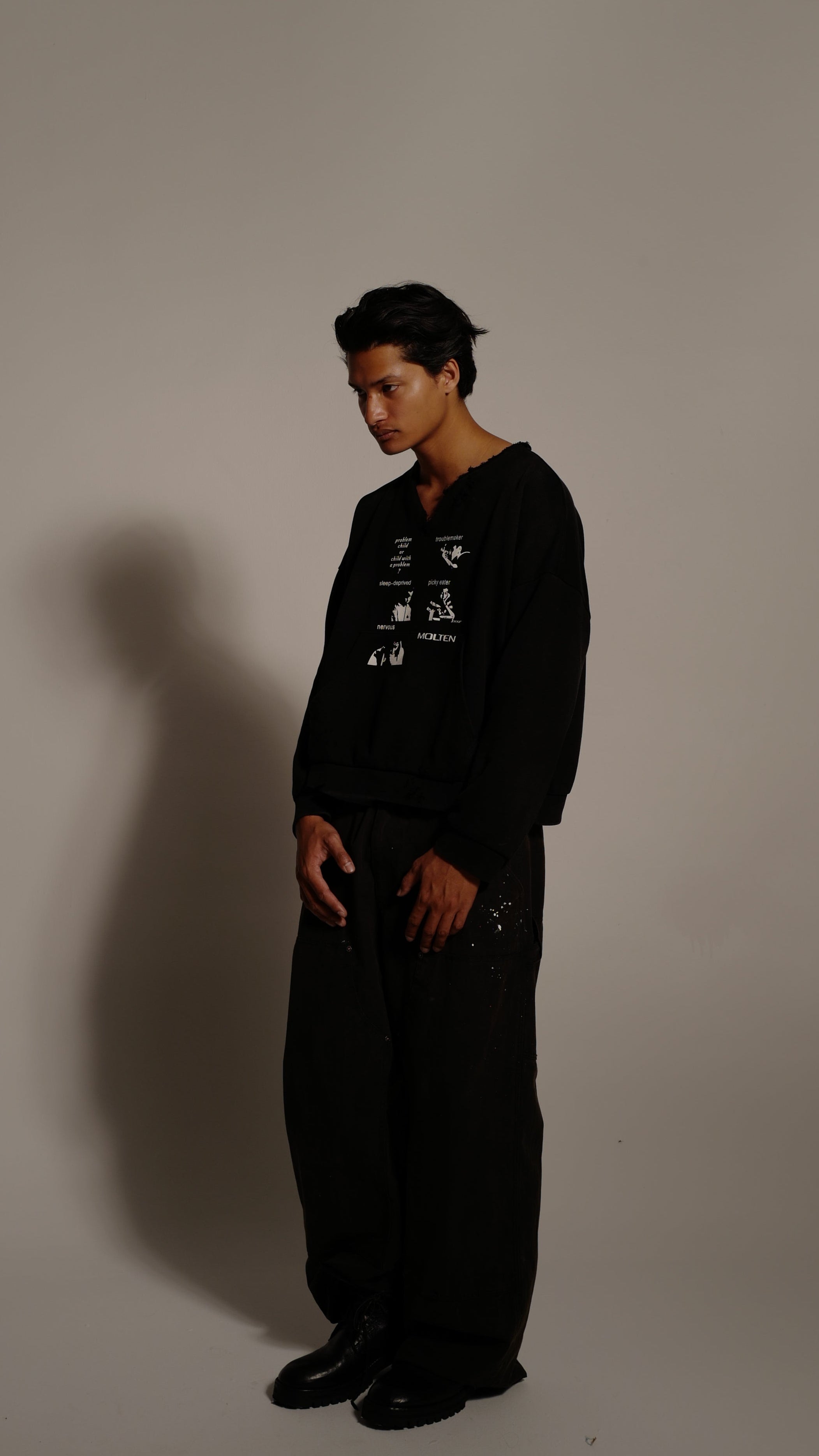 Problem Child Distressed crewneck