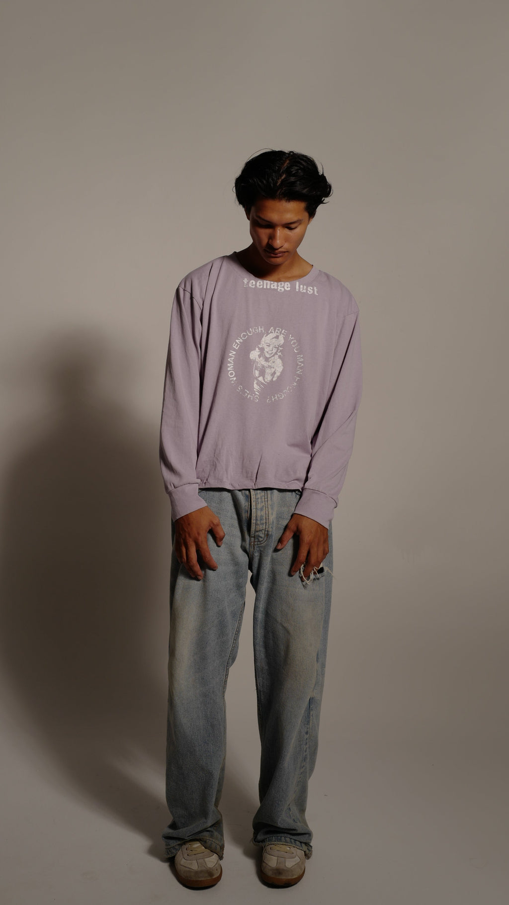 Teenage Lust Light Lavender Longsleeve