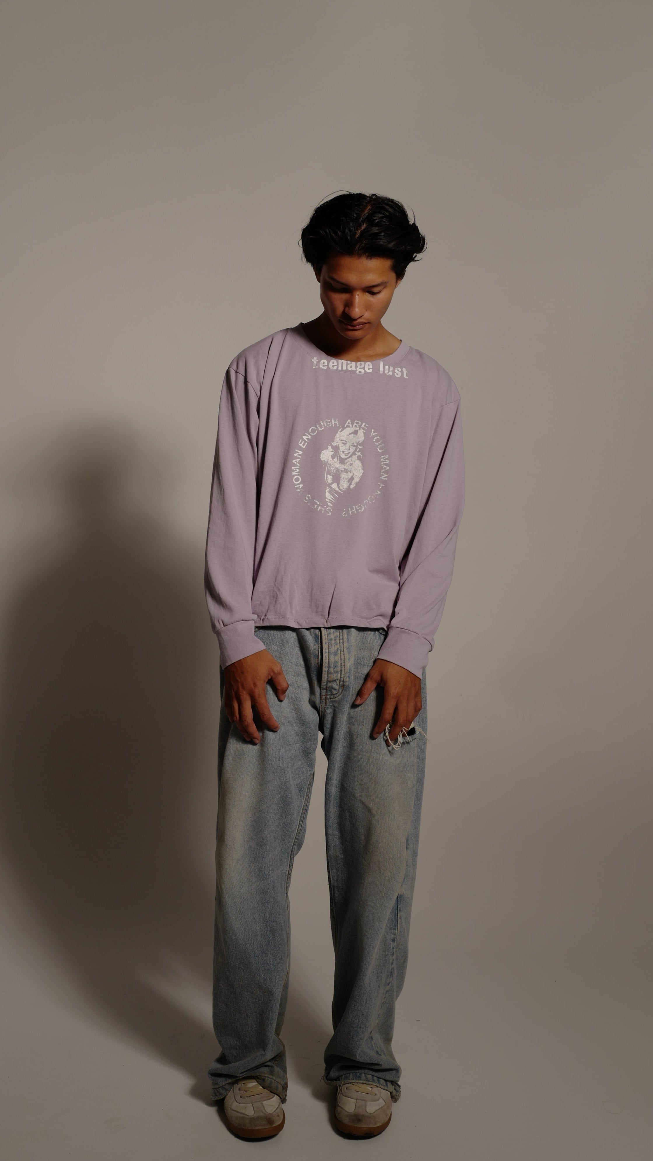 Teenage Lust Light Lavender Longsleeve
