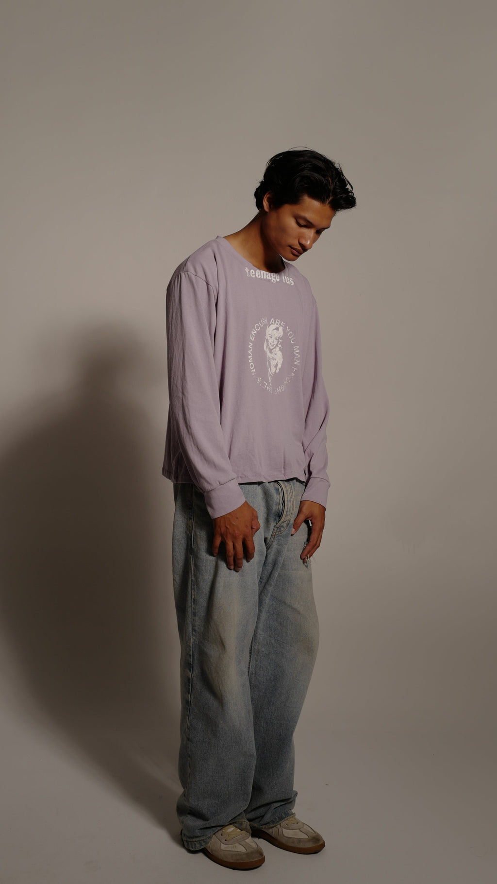 Teenage Lust Light Lavender Longsleeve