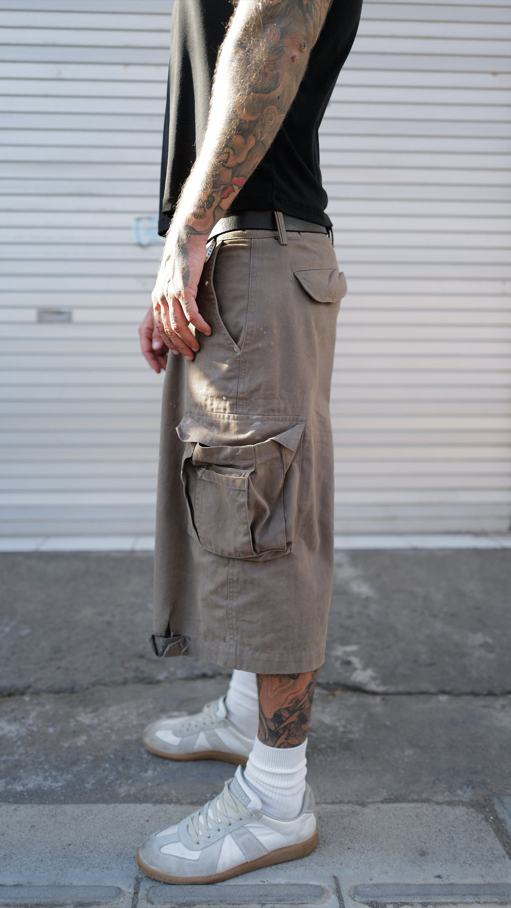 Herringbone Cargos shorts