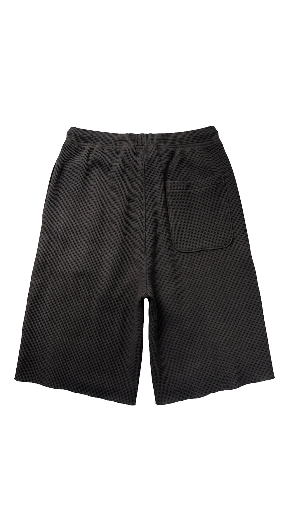 Black Waffle Shorts