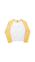 Premium Yellow Linen Raglan