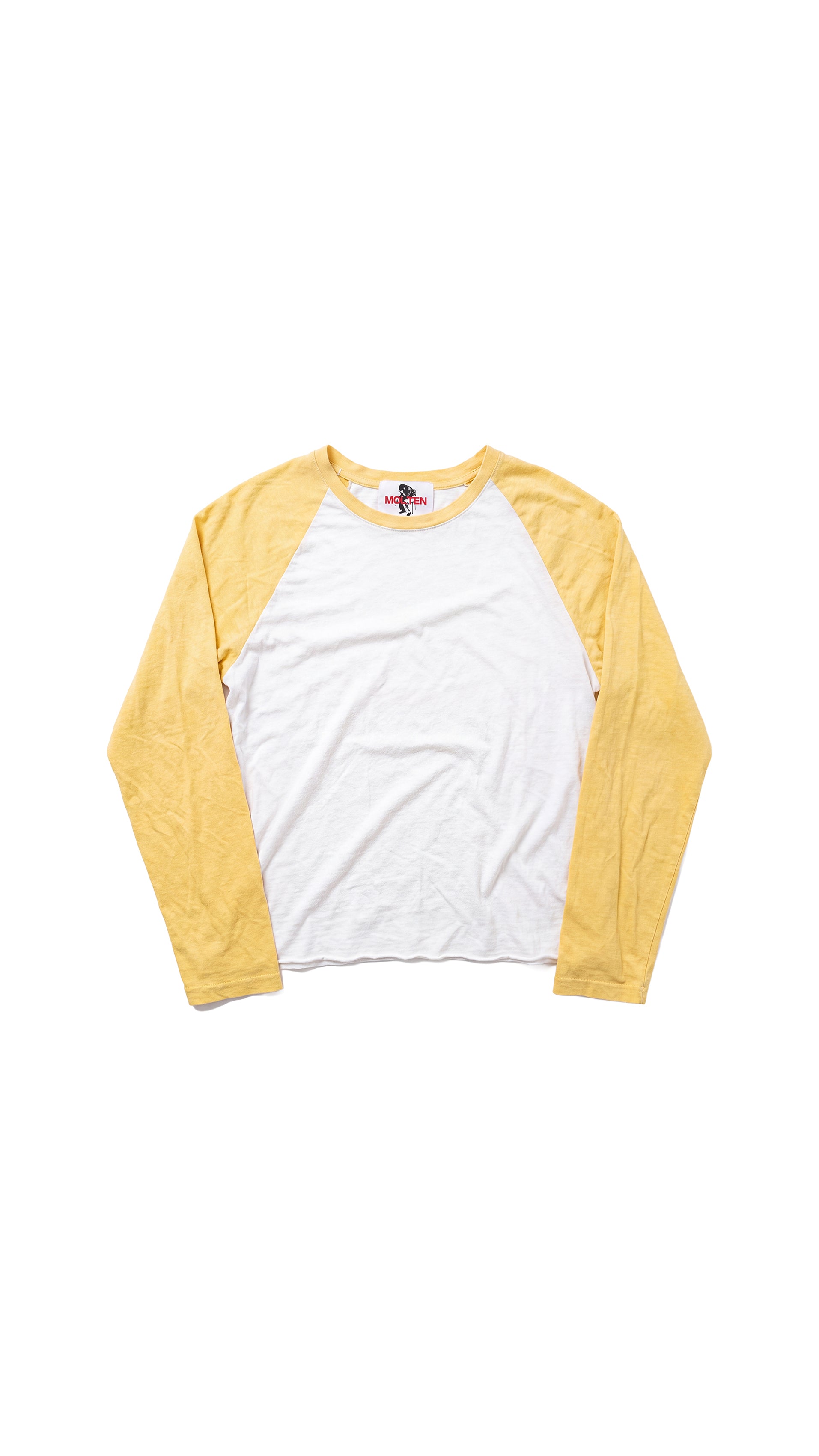 Premium Yellow Linen Raglan