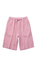 Lilac Waffle Shorts