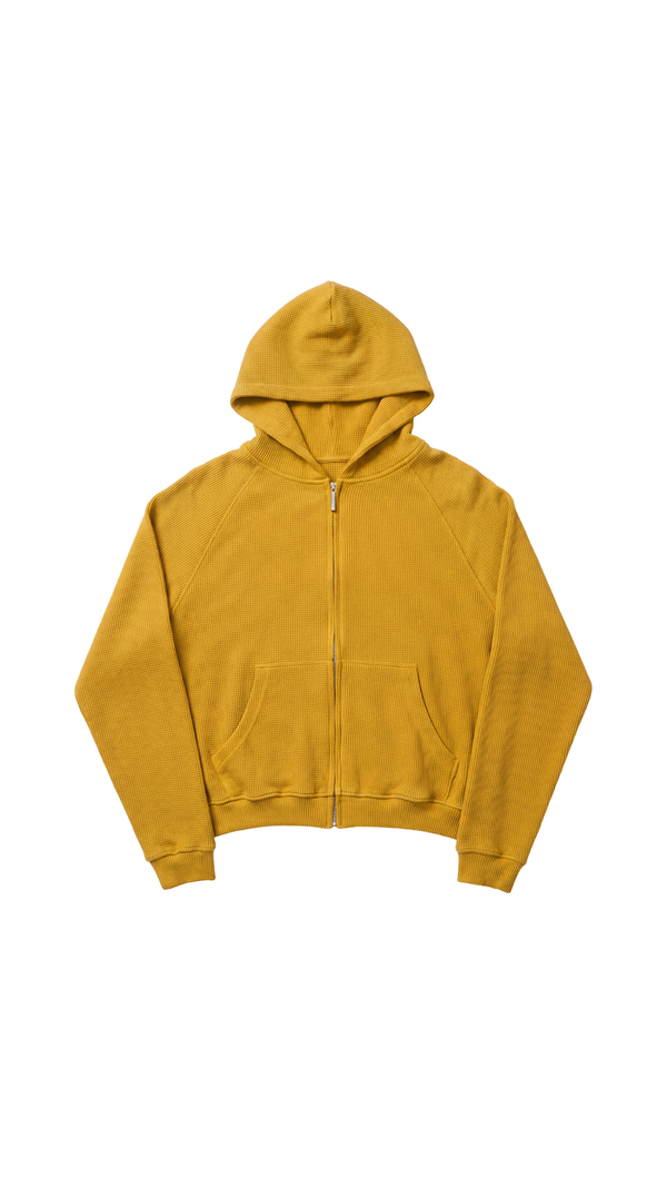 Gold Waffle Hoodie