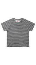 Black and white Stripe Short Sleeve