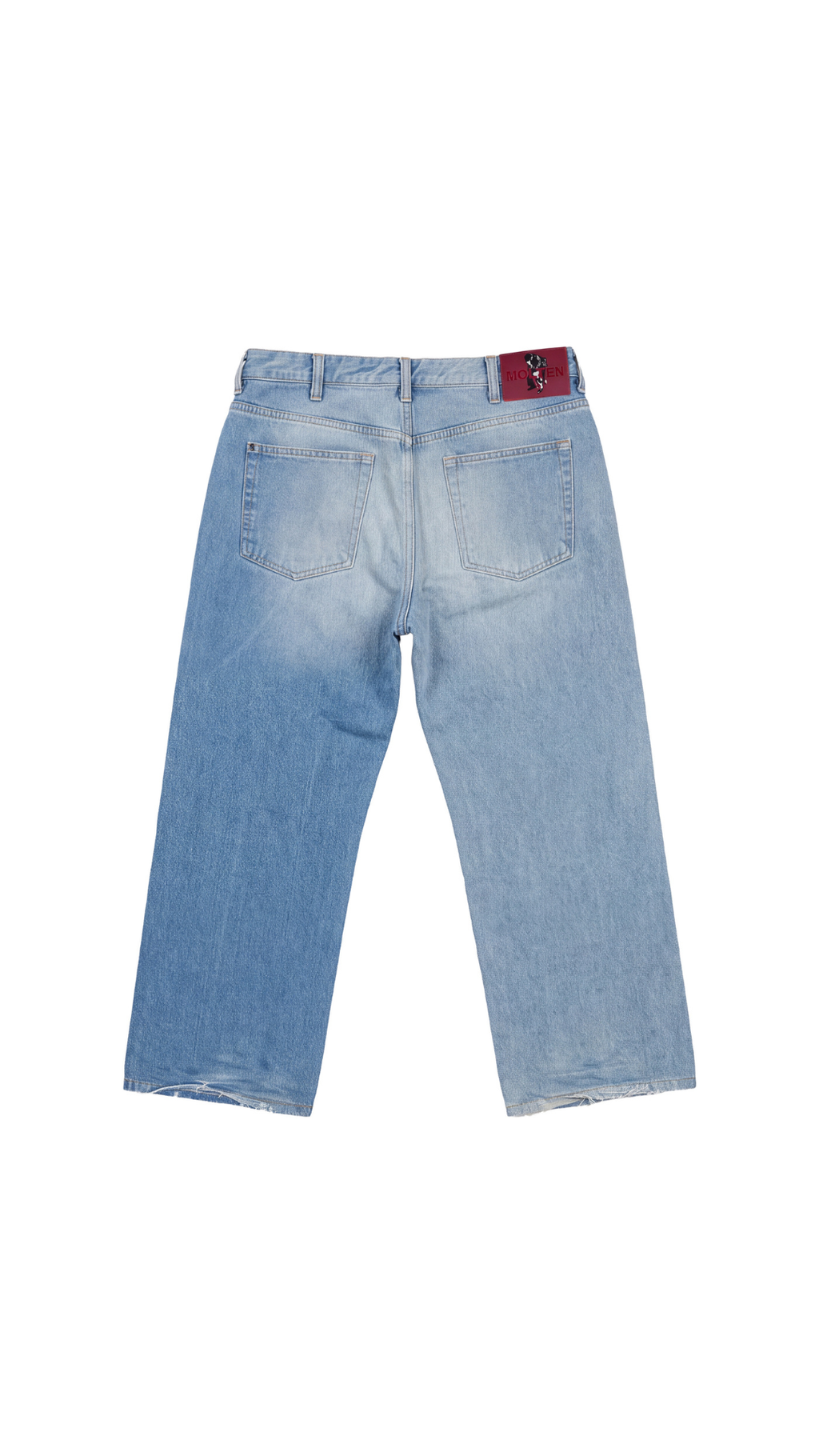 Two Tone Distressed Jeans