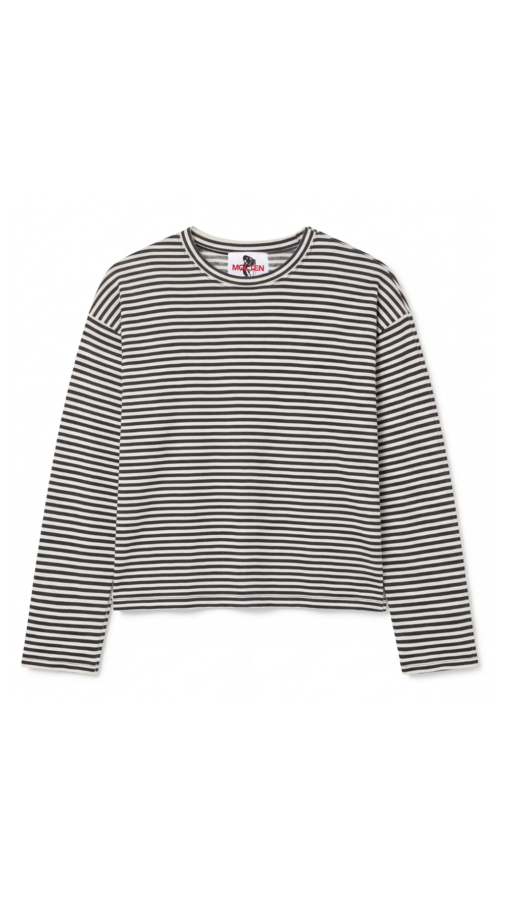 Black & White Stripe Long Sleeve