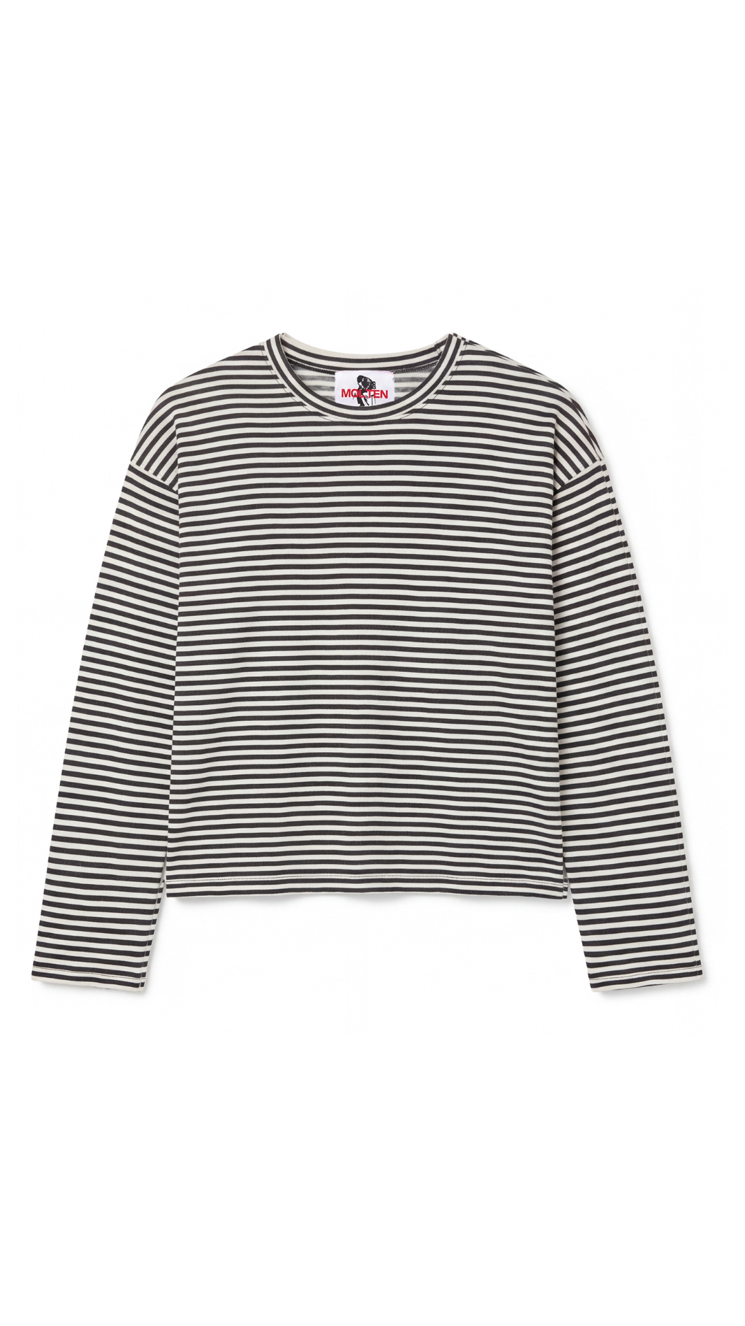 Black & White Stripe Long Sleeve