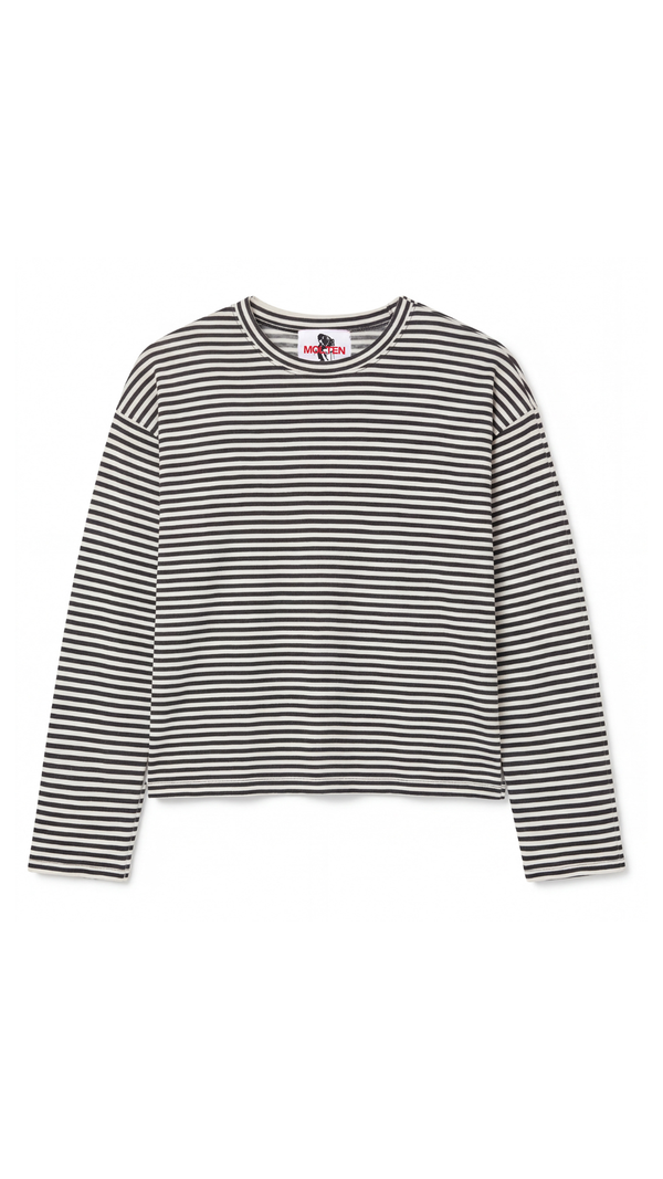 Black & White Stripe Long Sleeve