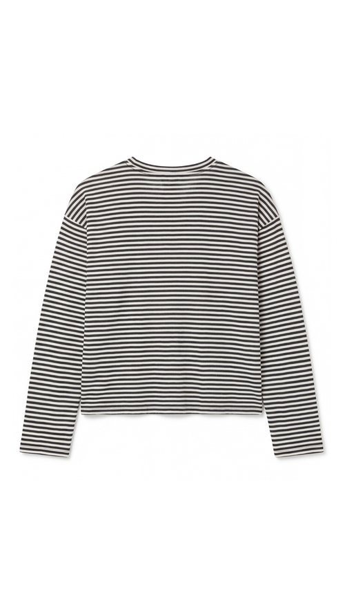 Black & White Stripe Long Sleeve