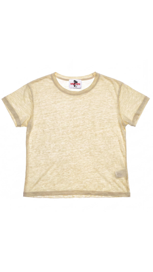 Premium Vanilla Linen Tee