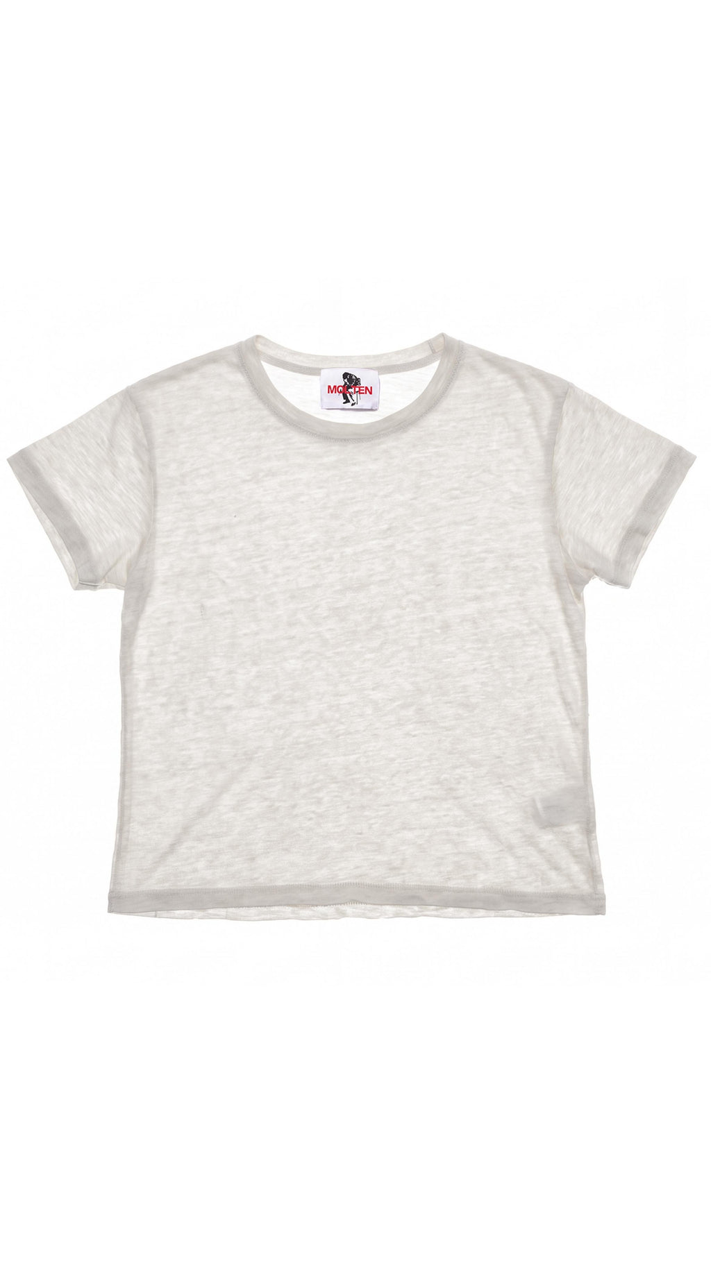 Premium White Linen Tee