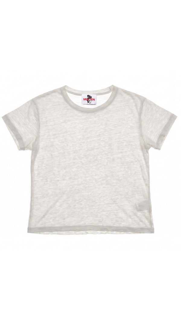 Premium White Linen Tee
