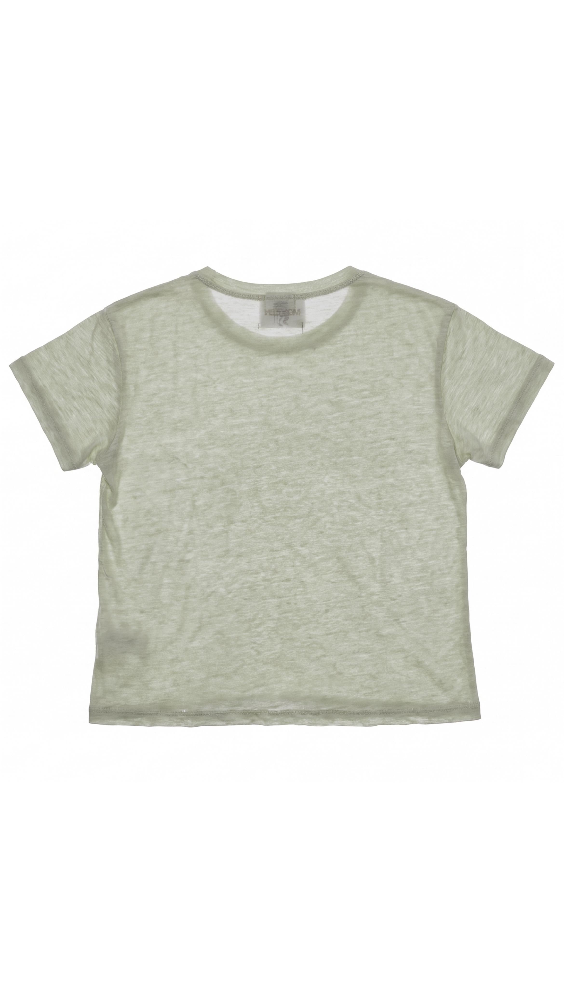 Premium Sage Linen Tee