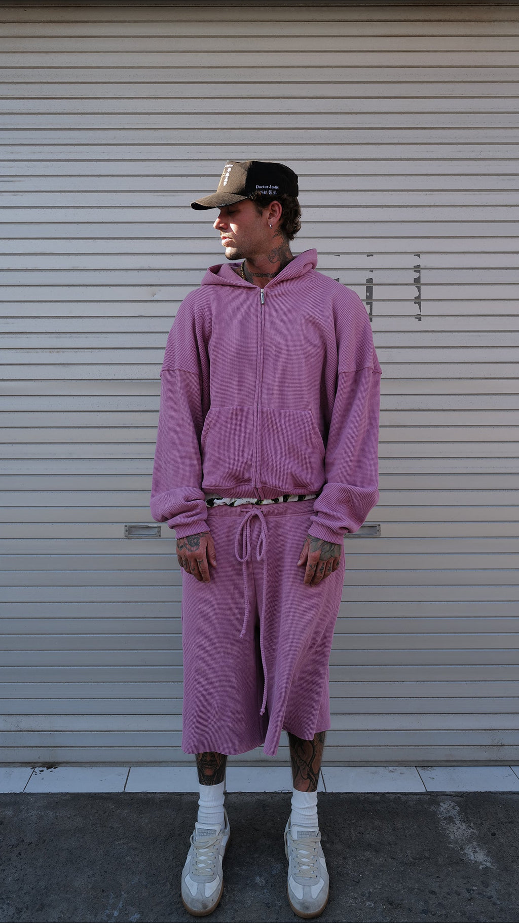Lilac Waffle hoodie