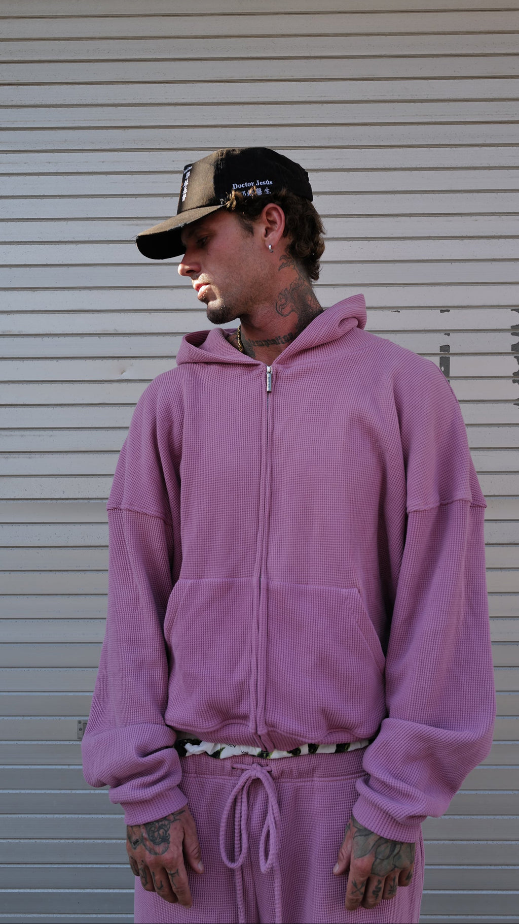 Lilac Waffle hoodie