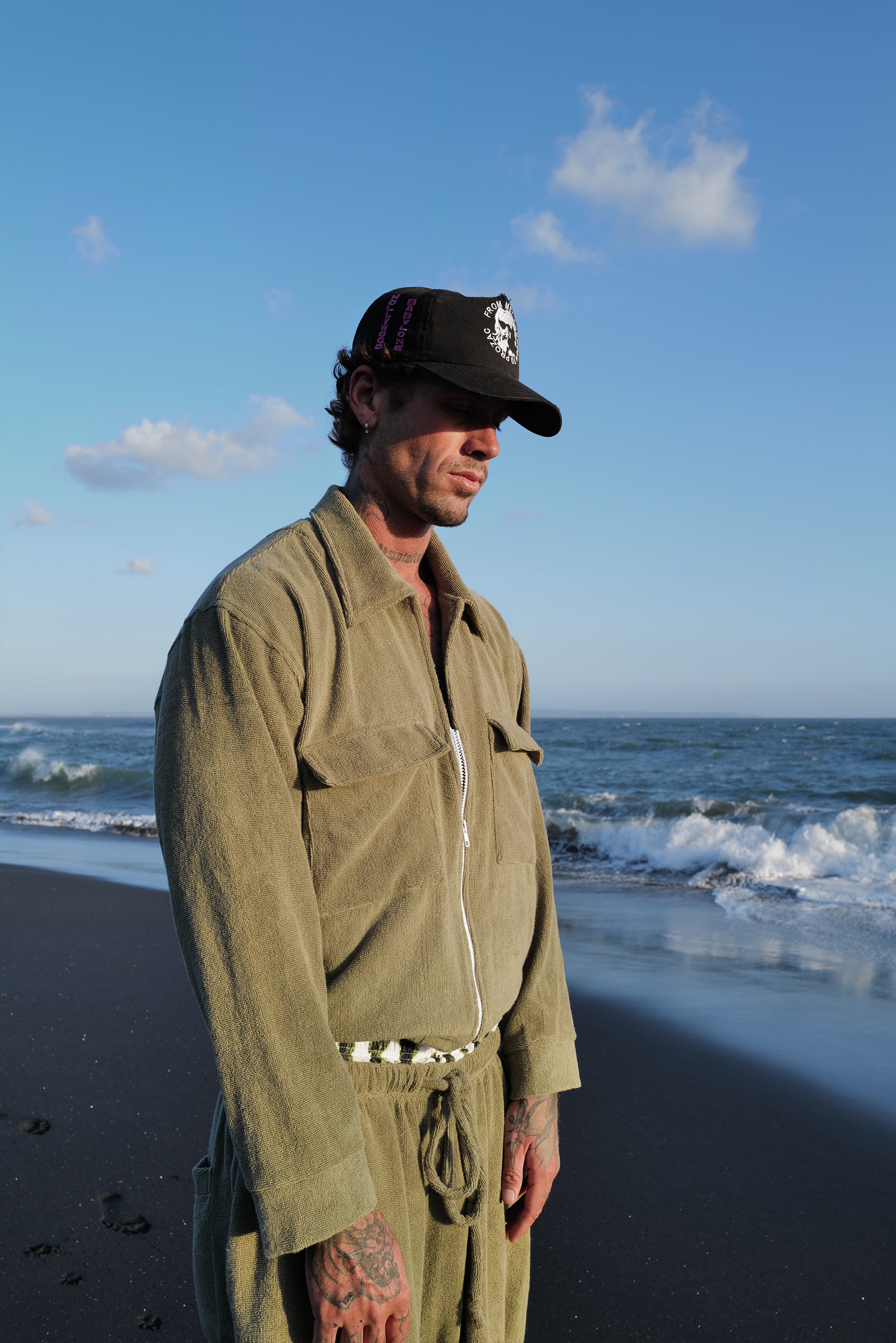 Sage Towel Jacket