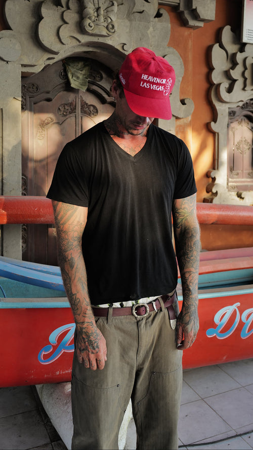 Black Ultra Lite V-Neck